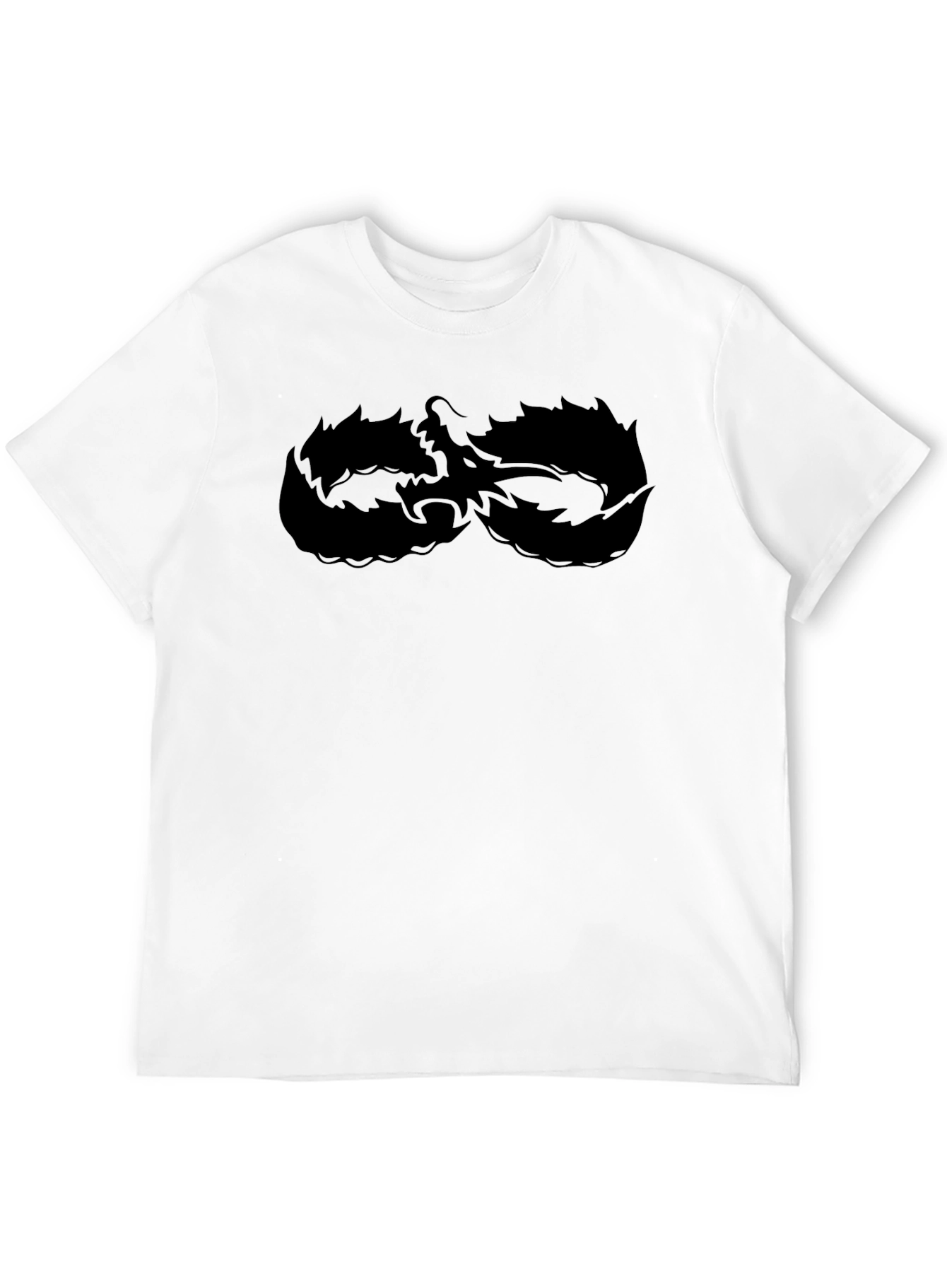 Bold Black Dragon Infinity T-Shirt