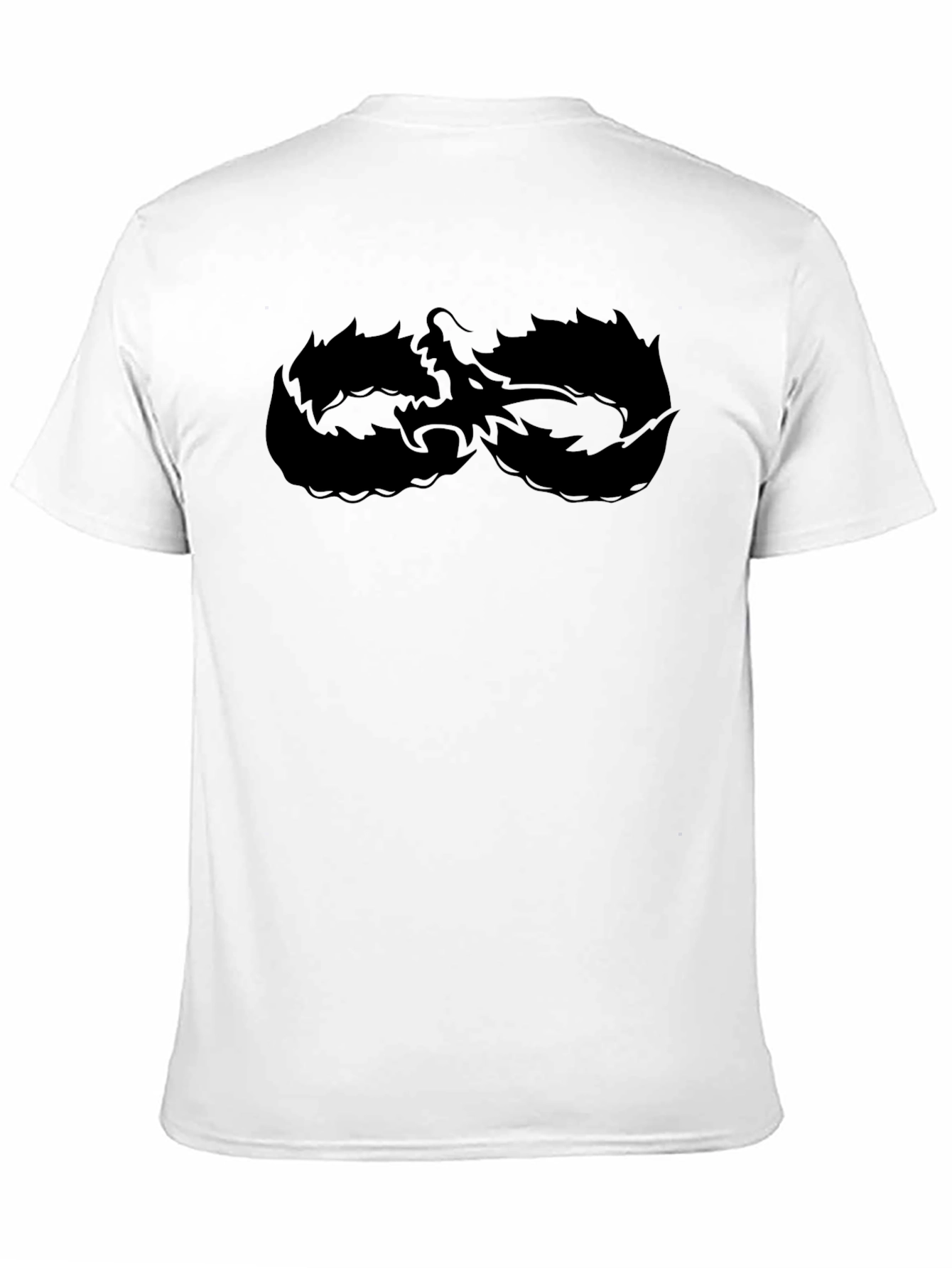 Bold Black Dragon Infinity T-Shirt