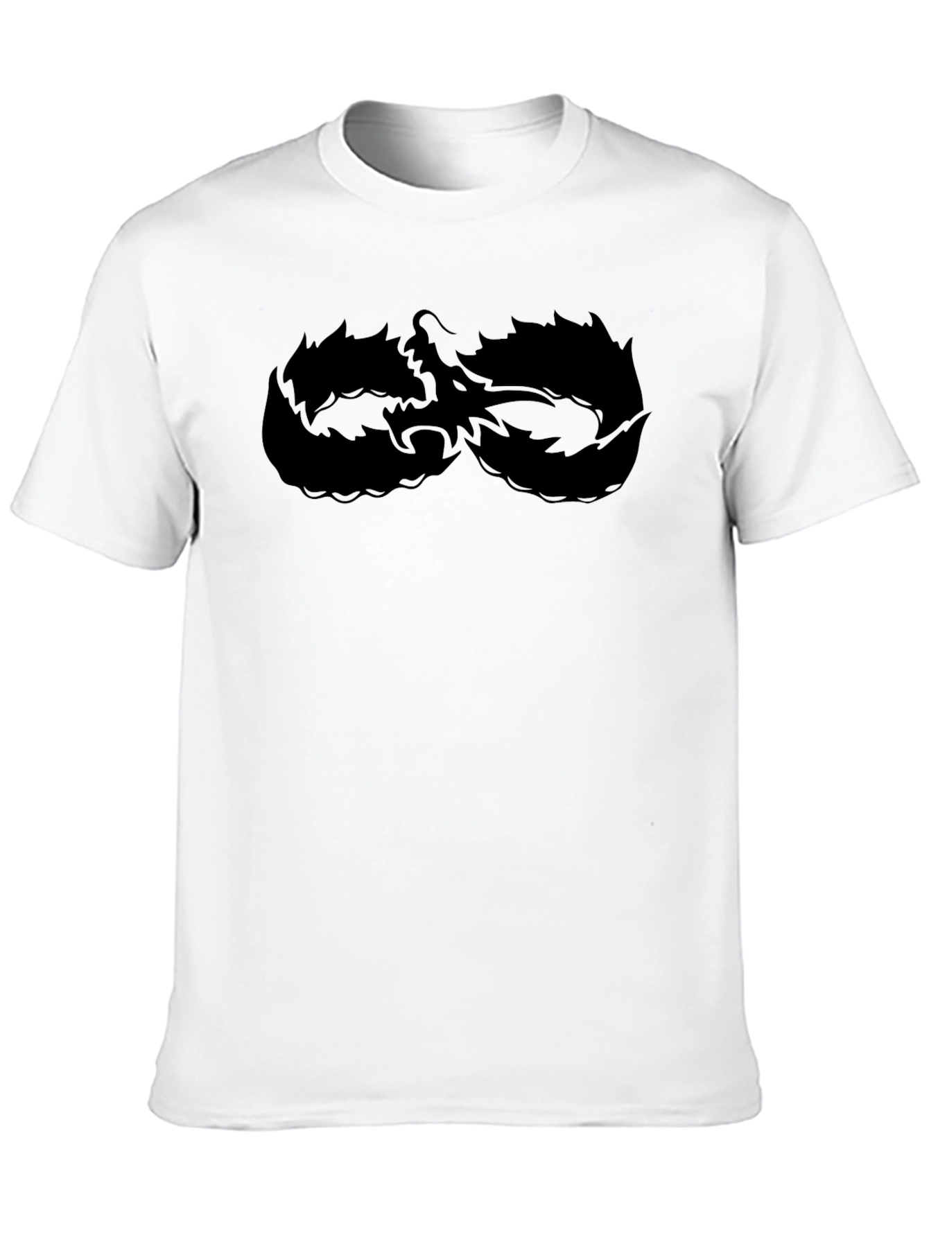 Bold Black Dragon Infinity T-Shirt
