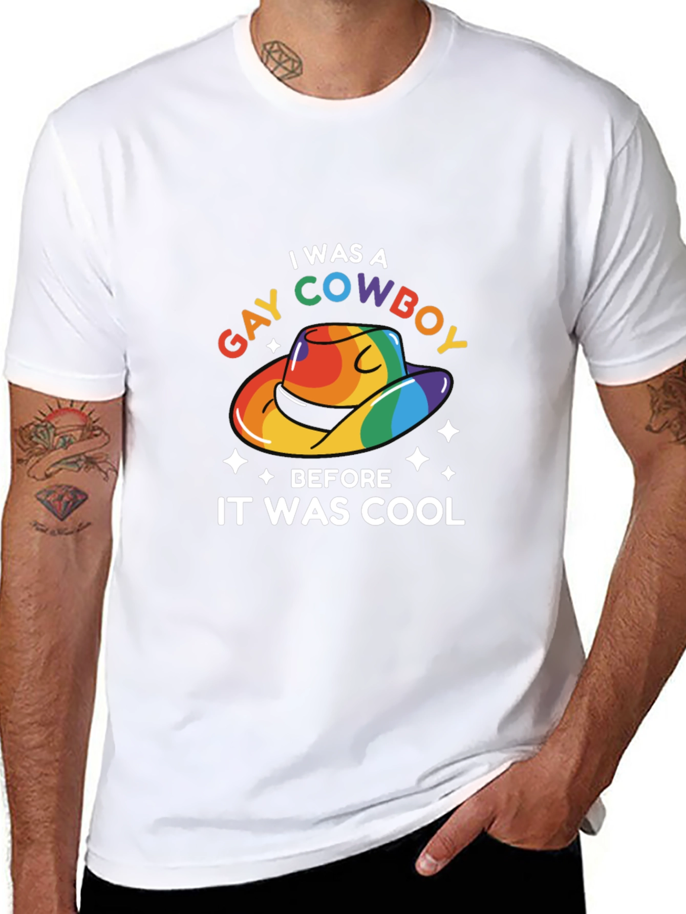 Gay Cowboy T-Shirt - Pride & Humor