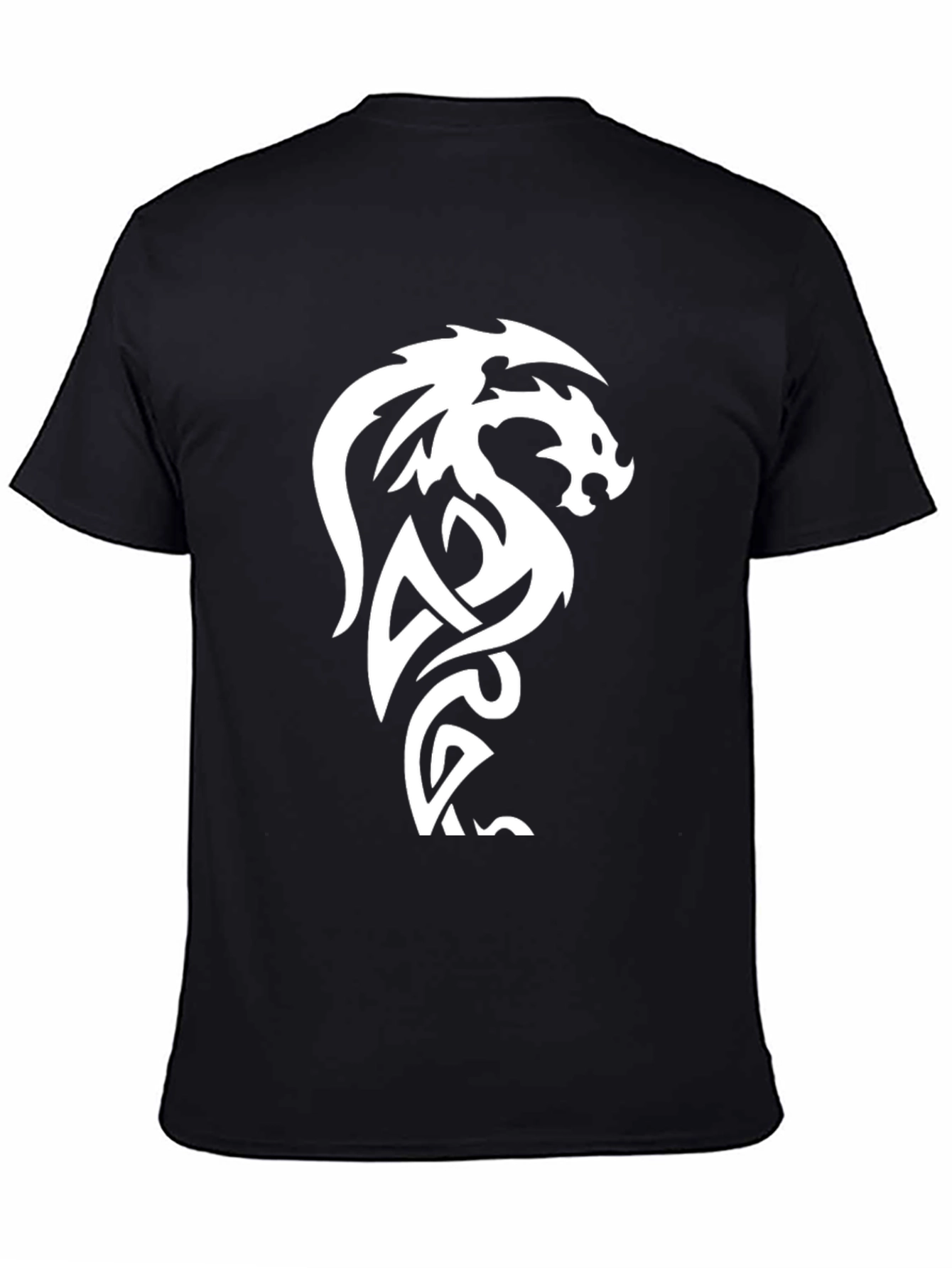 Dragon Celtic Knot T-Shirt - Black