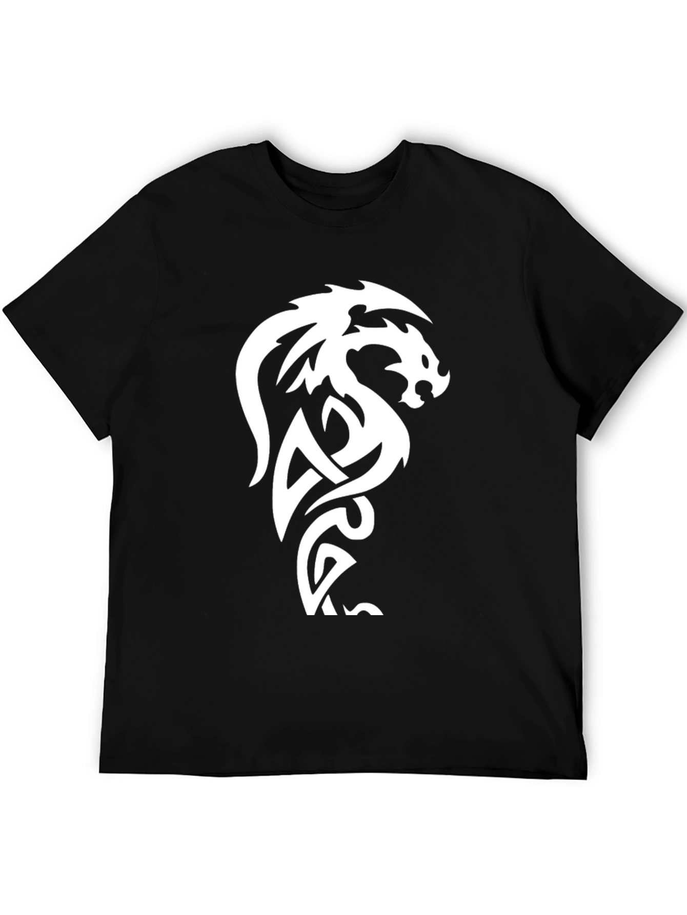 Dragon Celtic Knot T-Shirt - Black