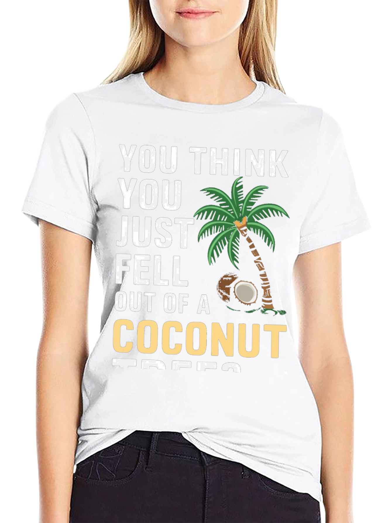 Coconut Trees Graphic T-Shirt