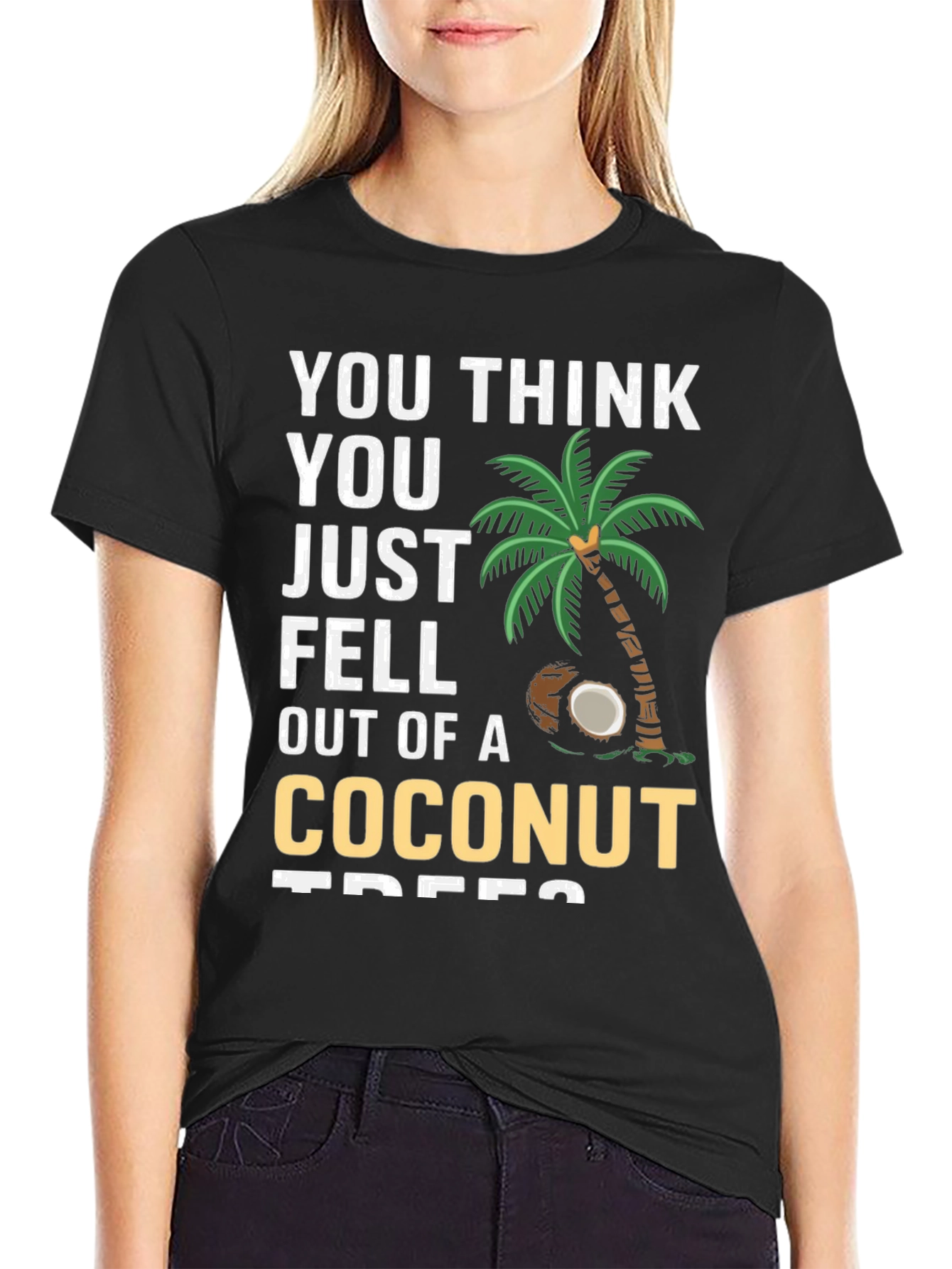 Coconut Trees Graphic T-Shirt