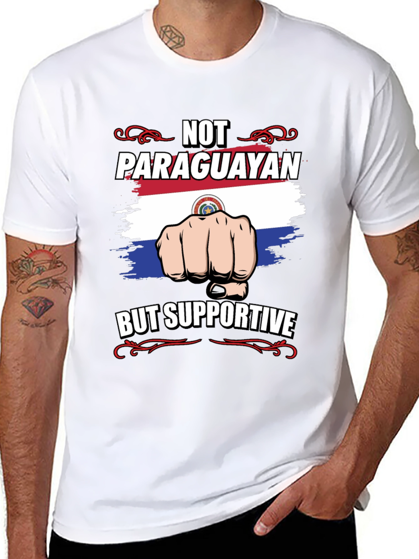 Not Paraguayan But Supportive Tee