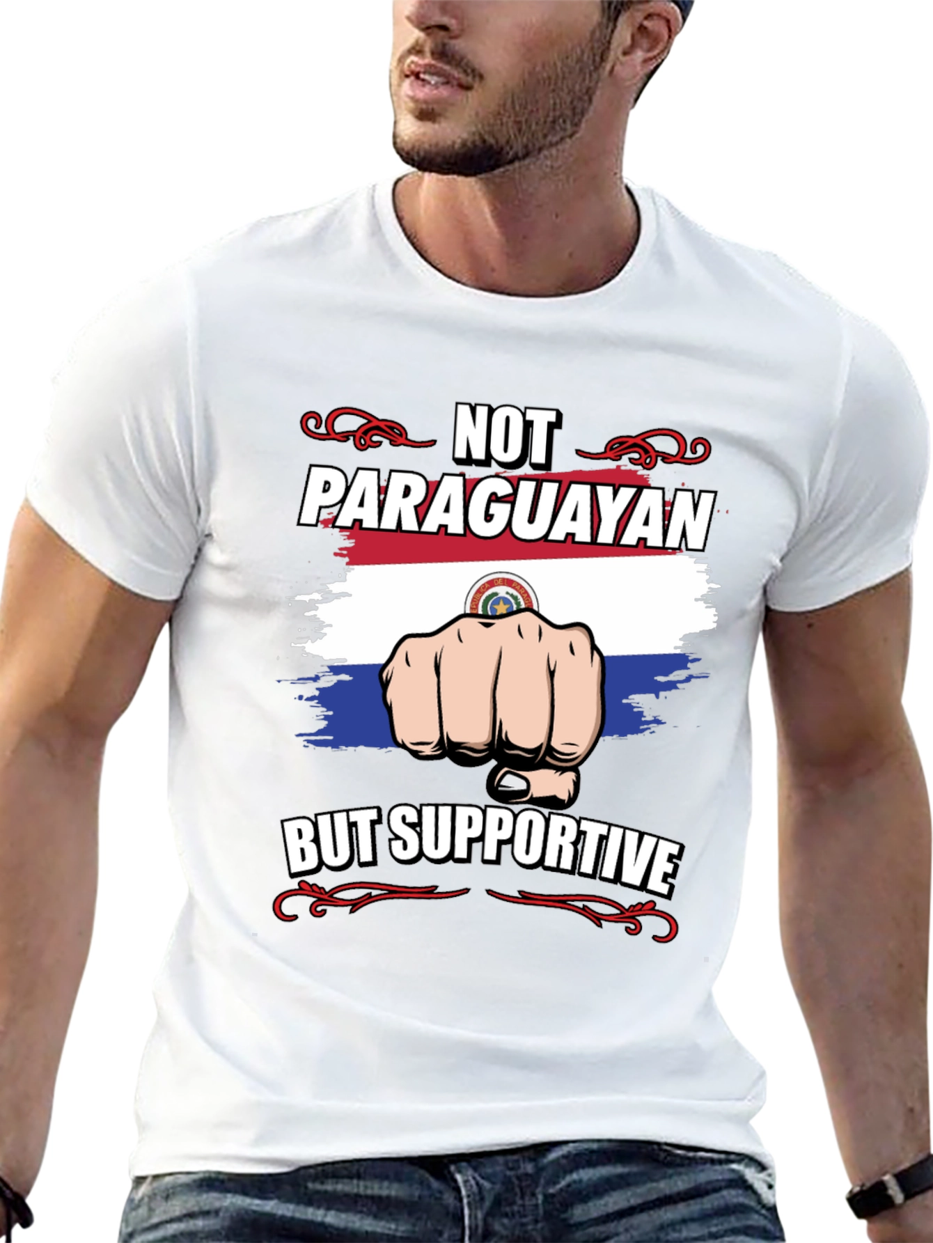 Not Paraguayan But Supportive Tee
