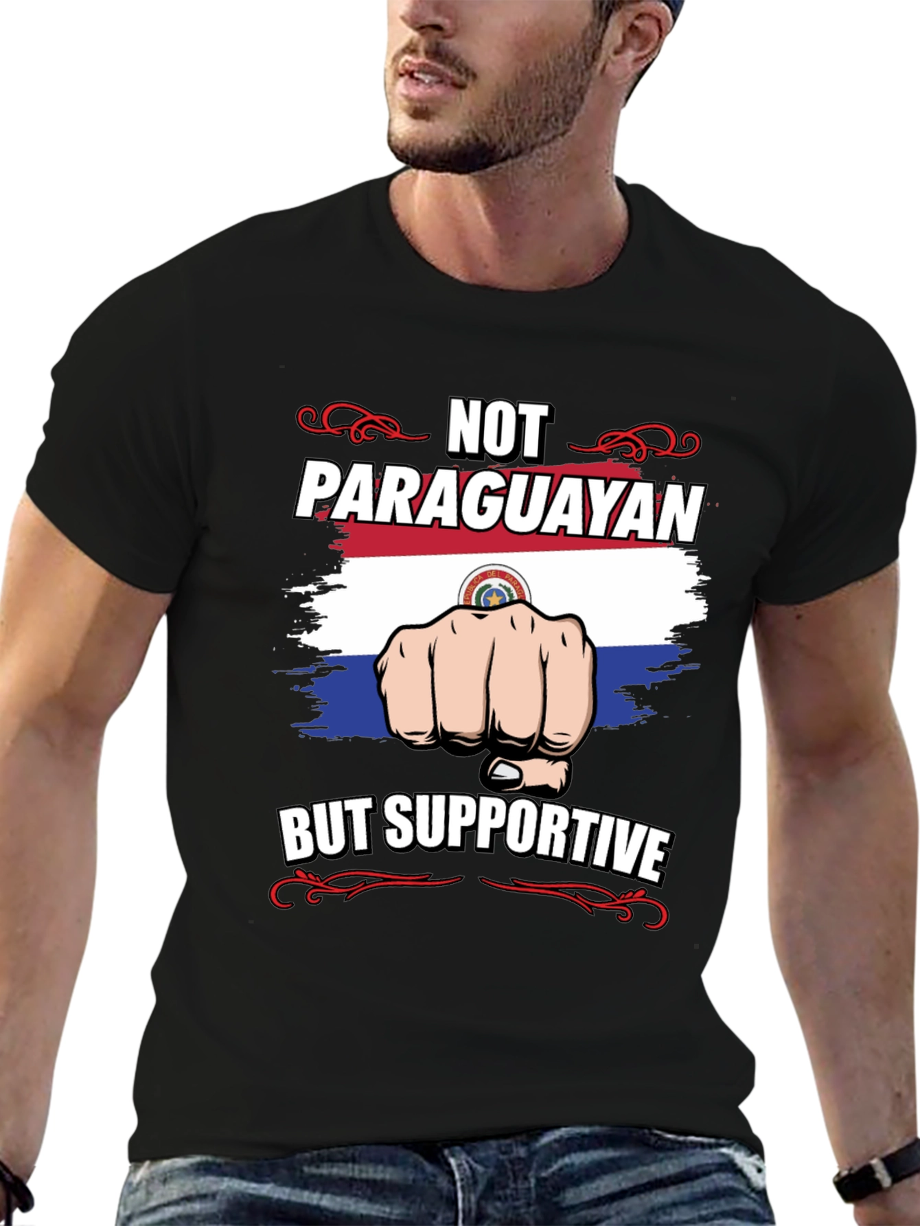 Not Paraguayan But Supportive Tee