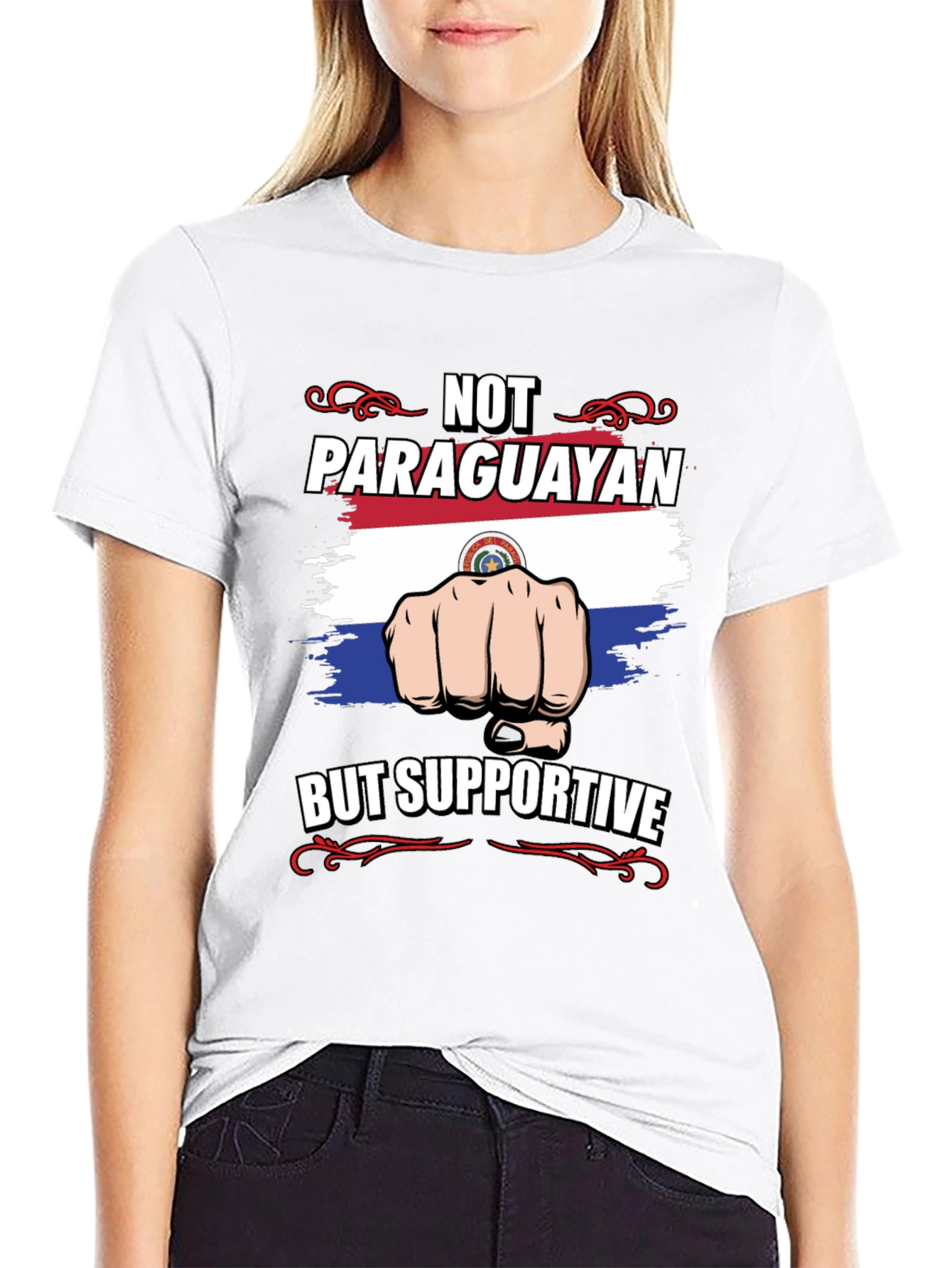 Not Paraguayan But Supportive Tee