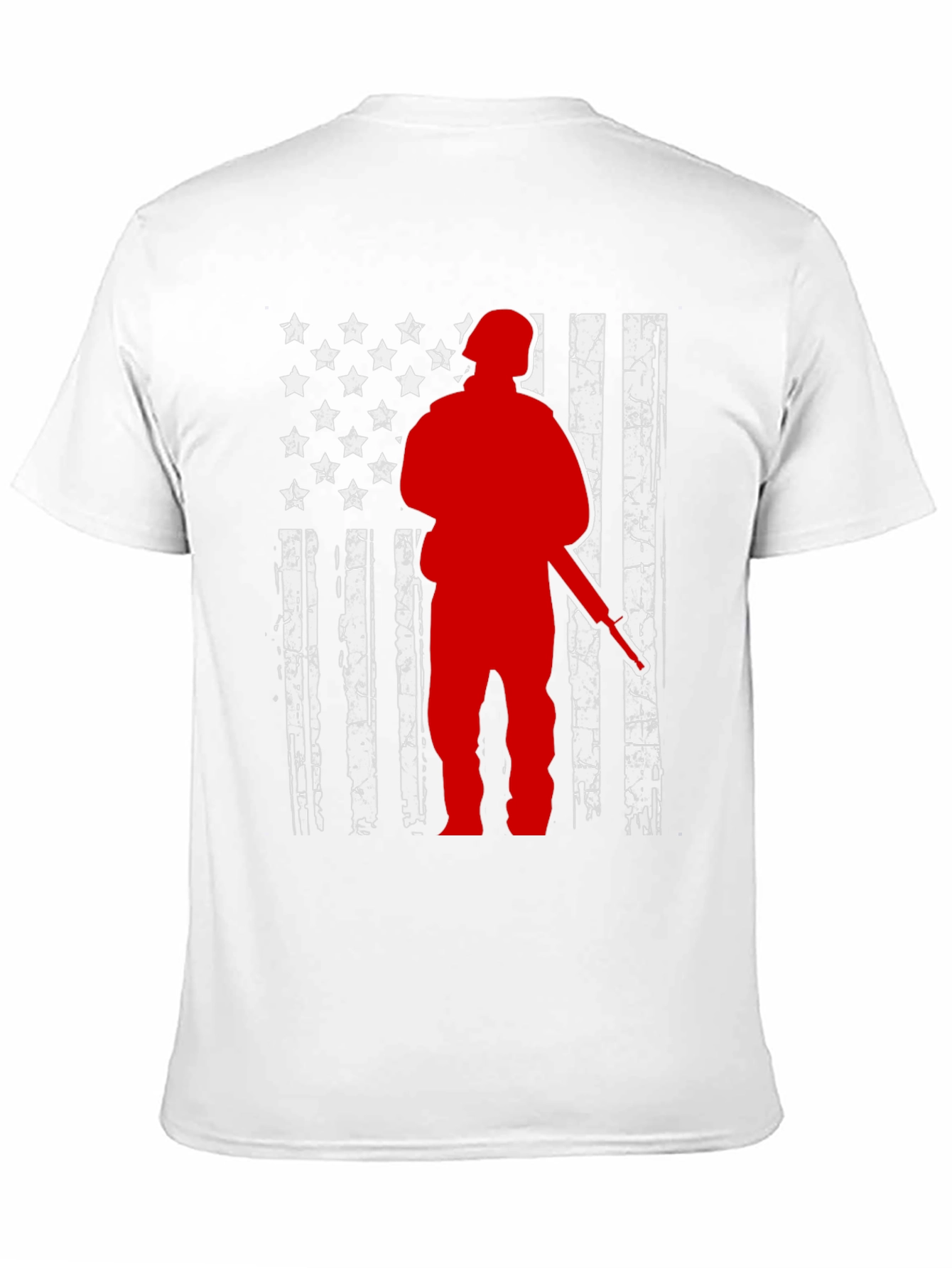 Hunter Flag Graphic Tee - Patriotic Style