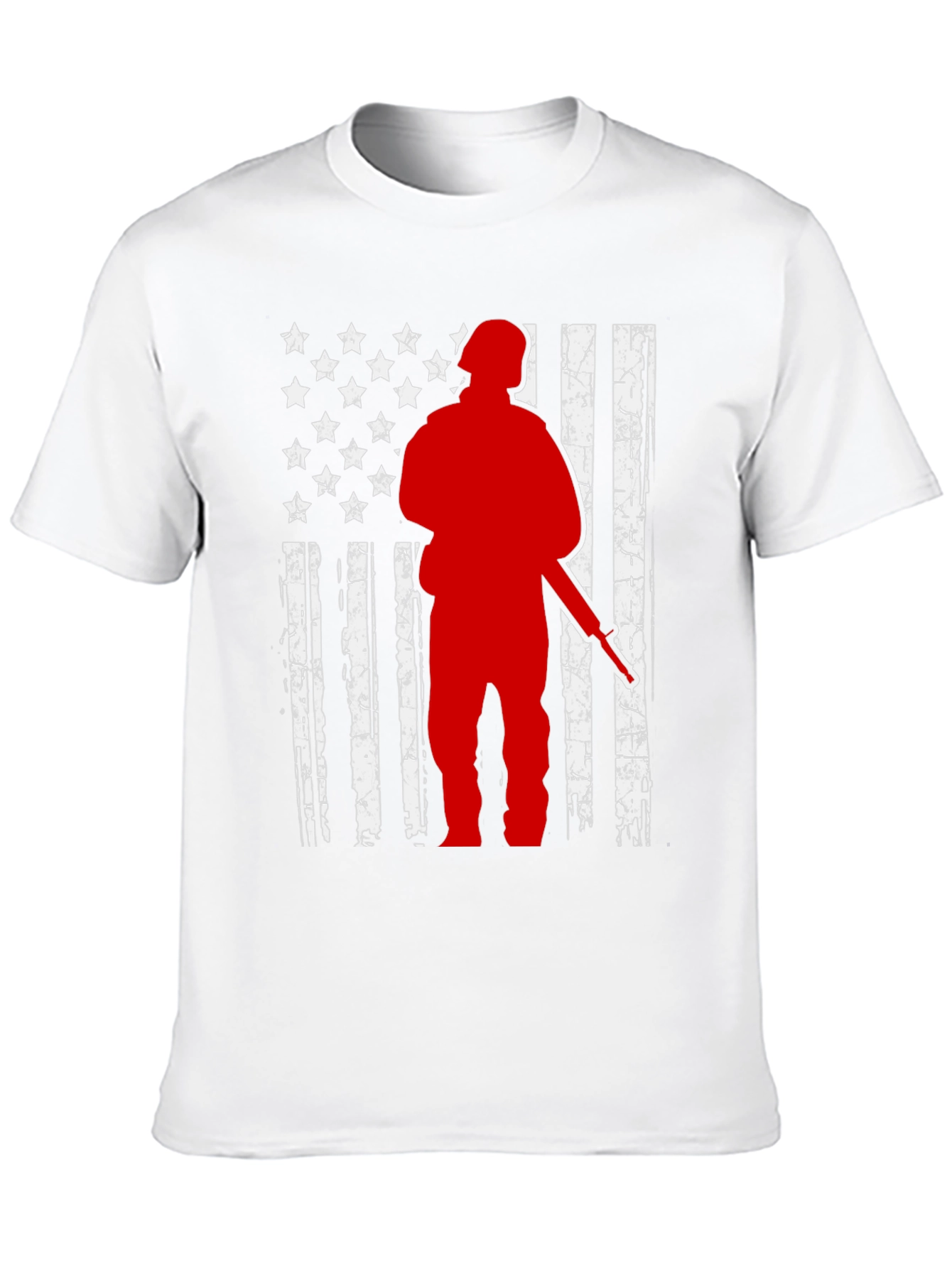 Hunter Flag Graphic Tee - Patriotic Style