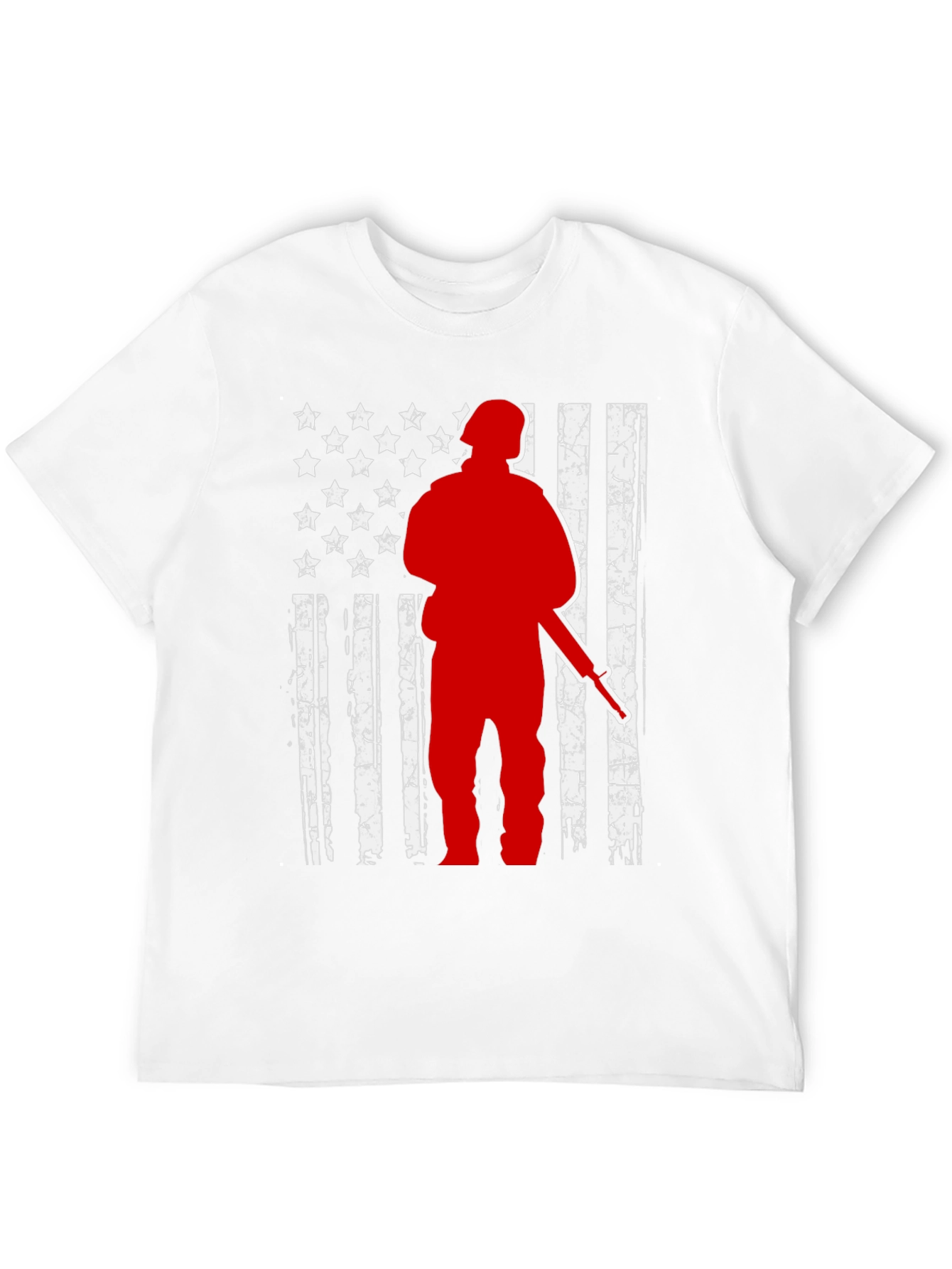 Hunter Flag Graphic Tee - Patriotic Style