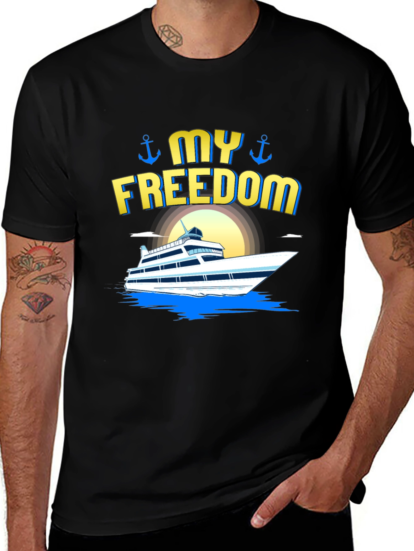 My Freedom Boat T-Shirt - Cruise in Style