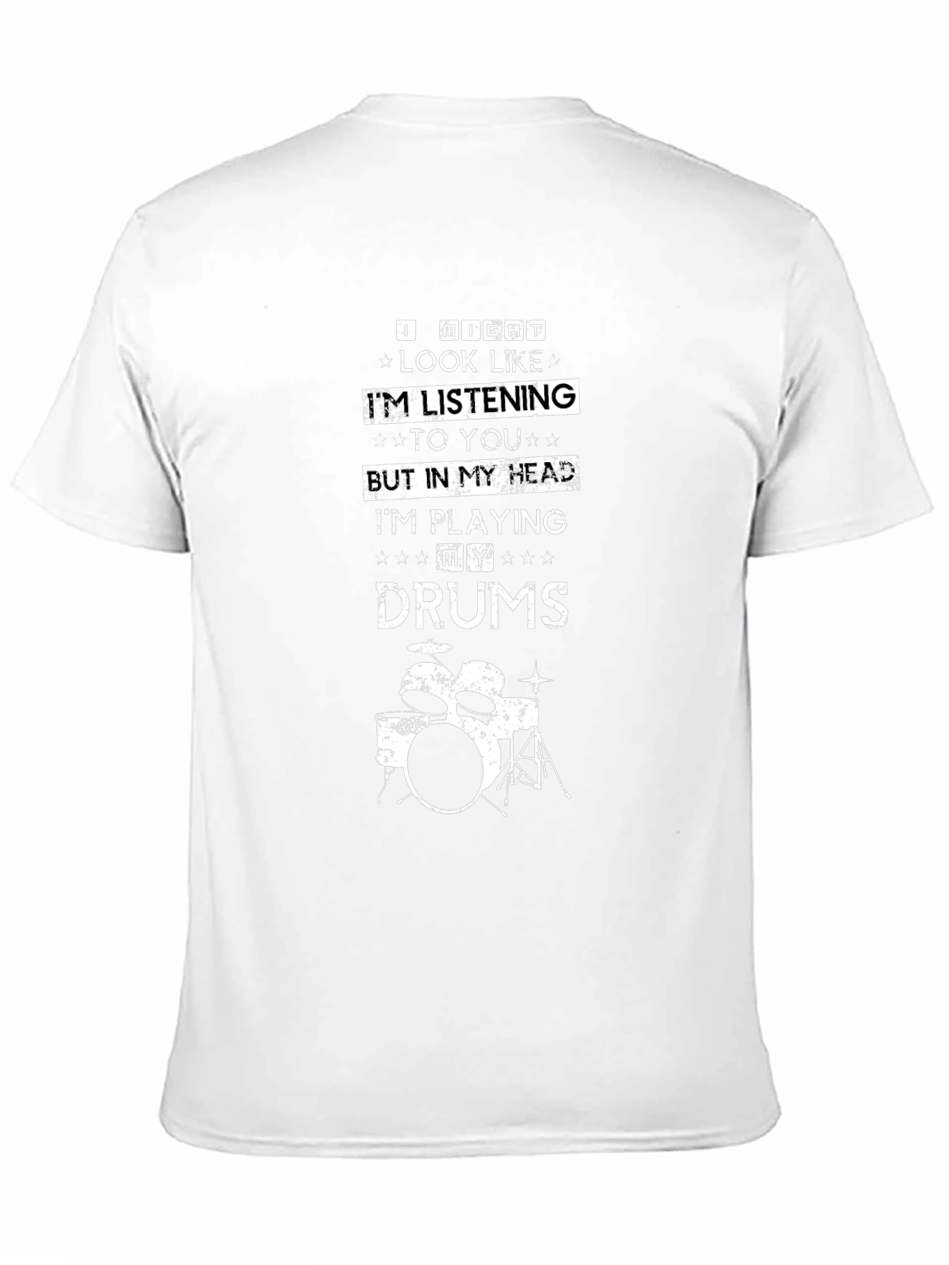Drummer T-Shirt: Im Playing My Drums!