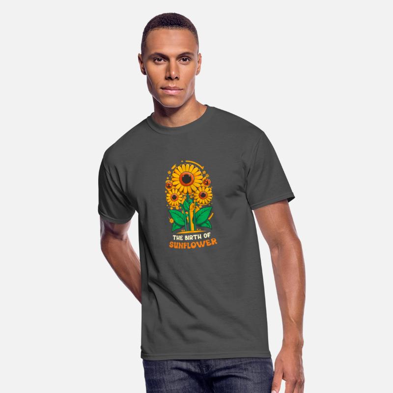 The Birth of Spring, sunflower