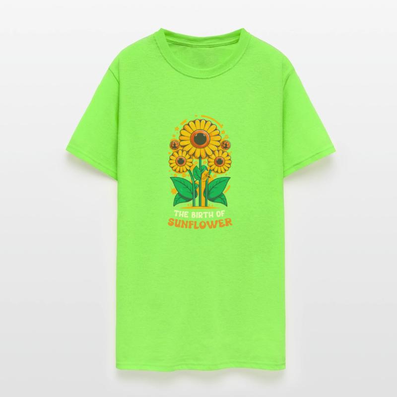 The Birth of Spring, sunflower
