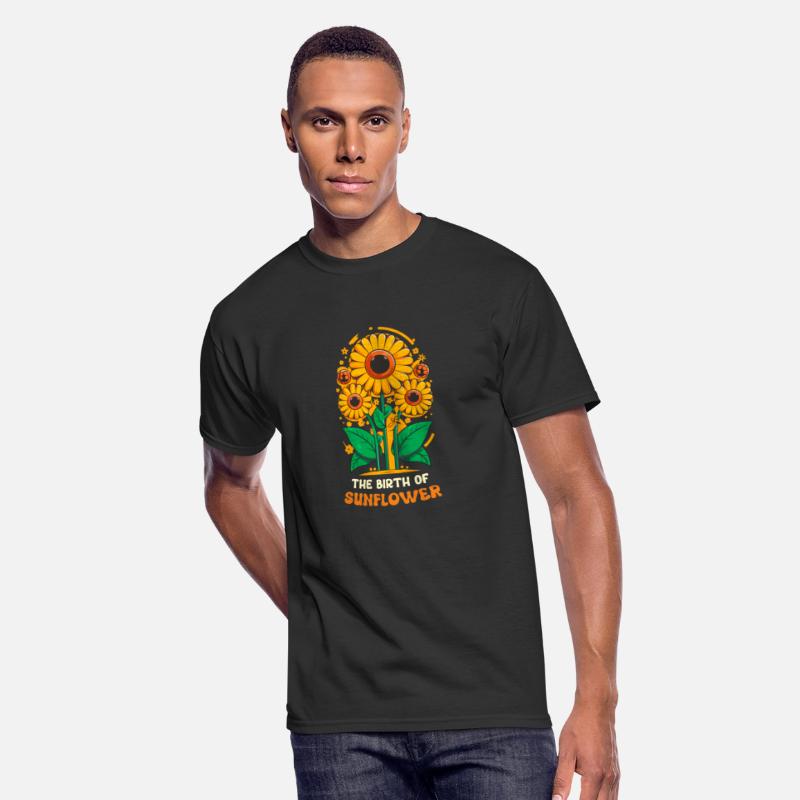 The Birth of Spring, sunflower