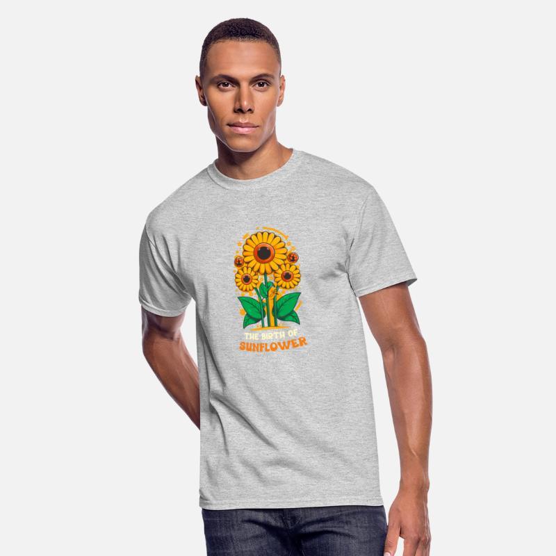 The Birth of Spring, sunflower