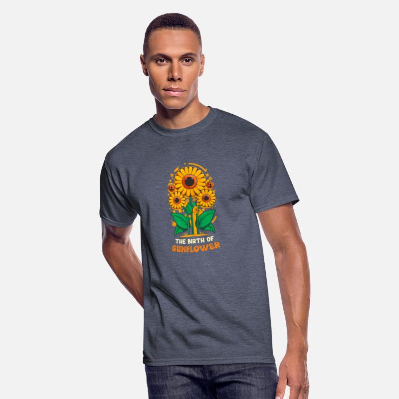 The Birth of Spring, sunflower