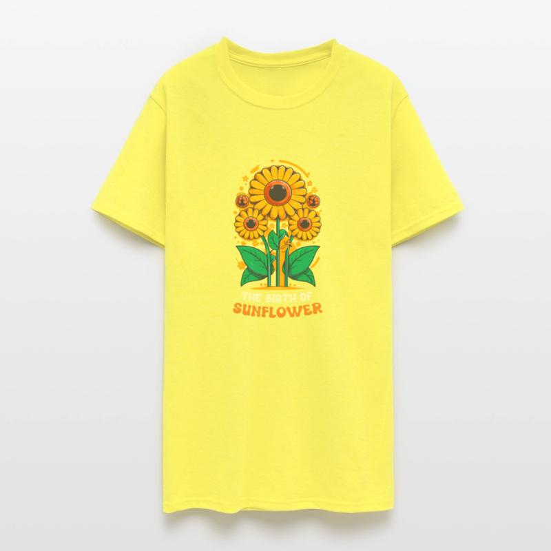 The Birth of Spring, sunflower