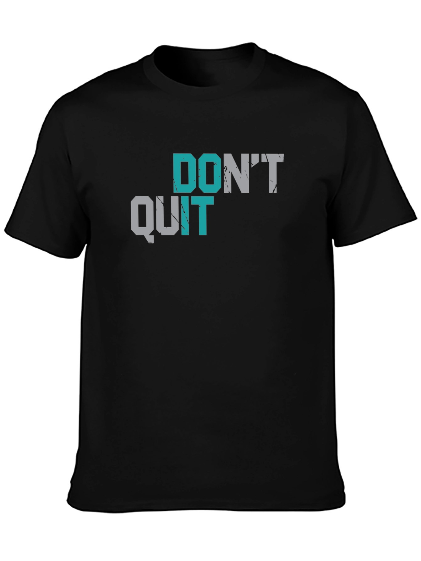 Dont Quit Motivational Graphic T-Shirt