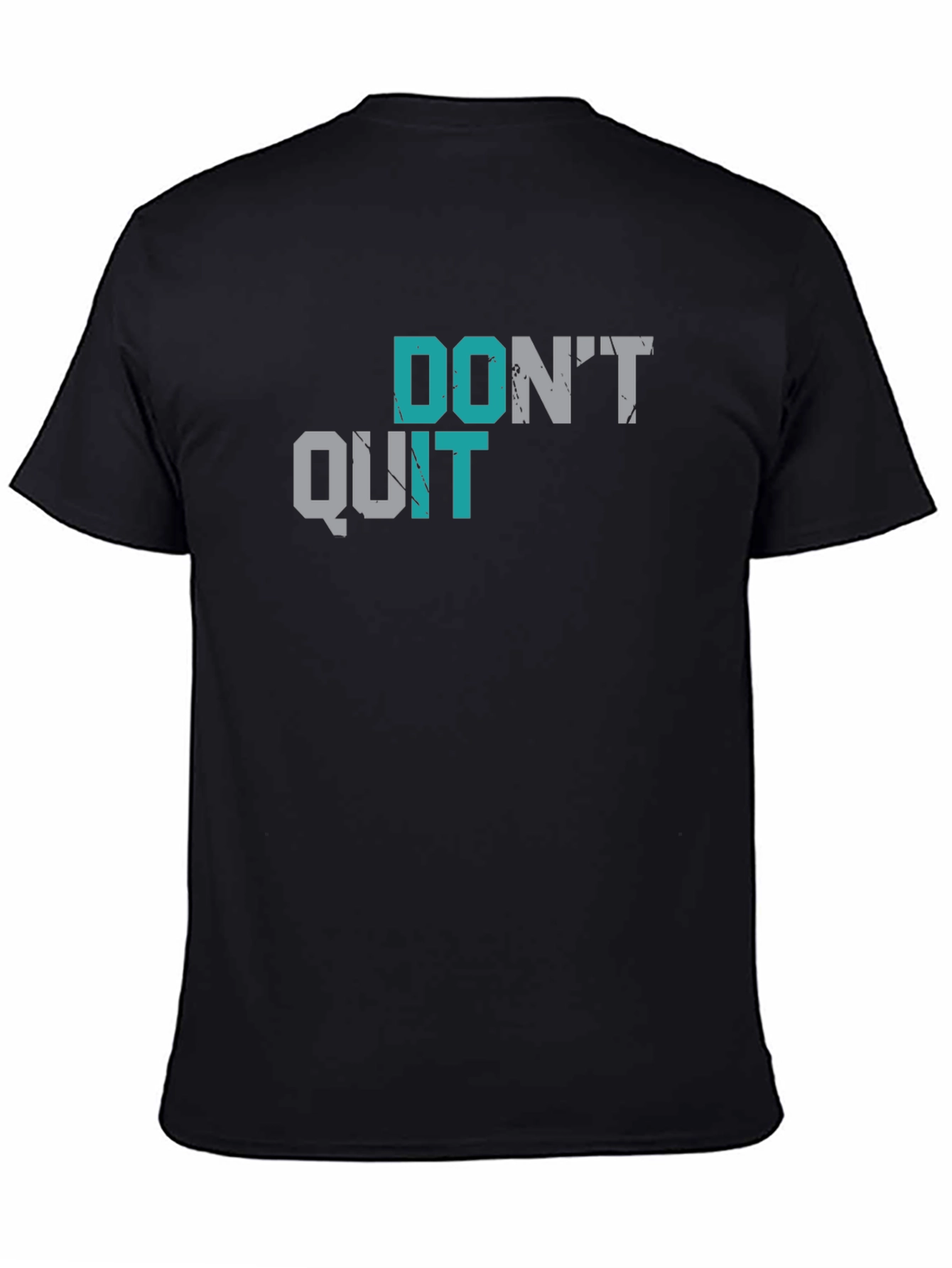 Dont Quit Motivational Graphic T-Shirt