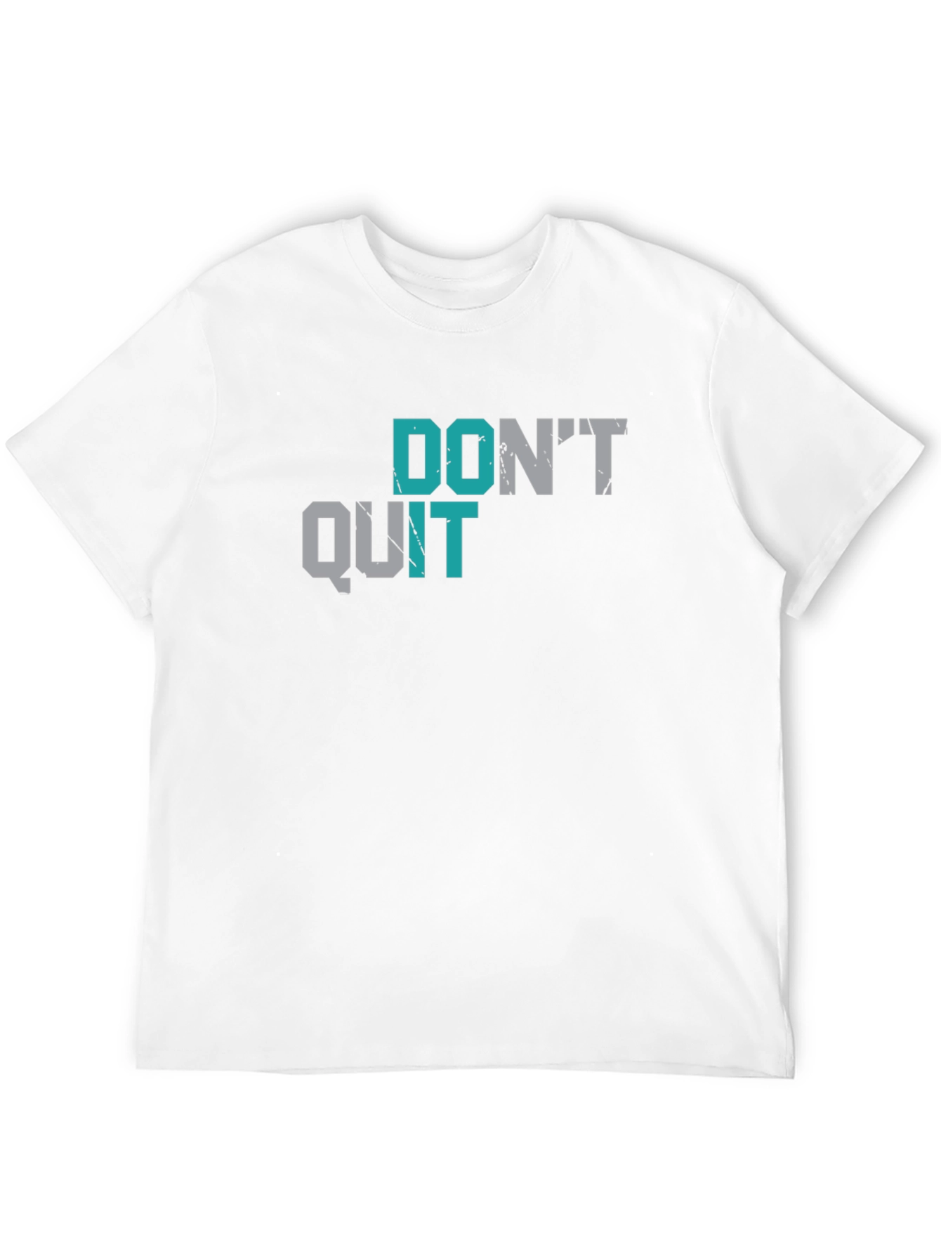 Dont Quit Motivational Graphic T-Shirt