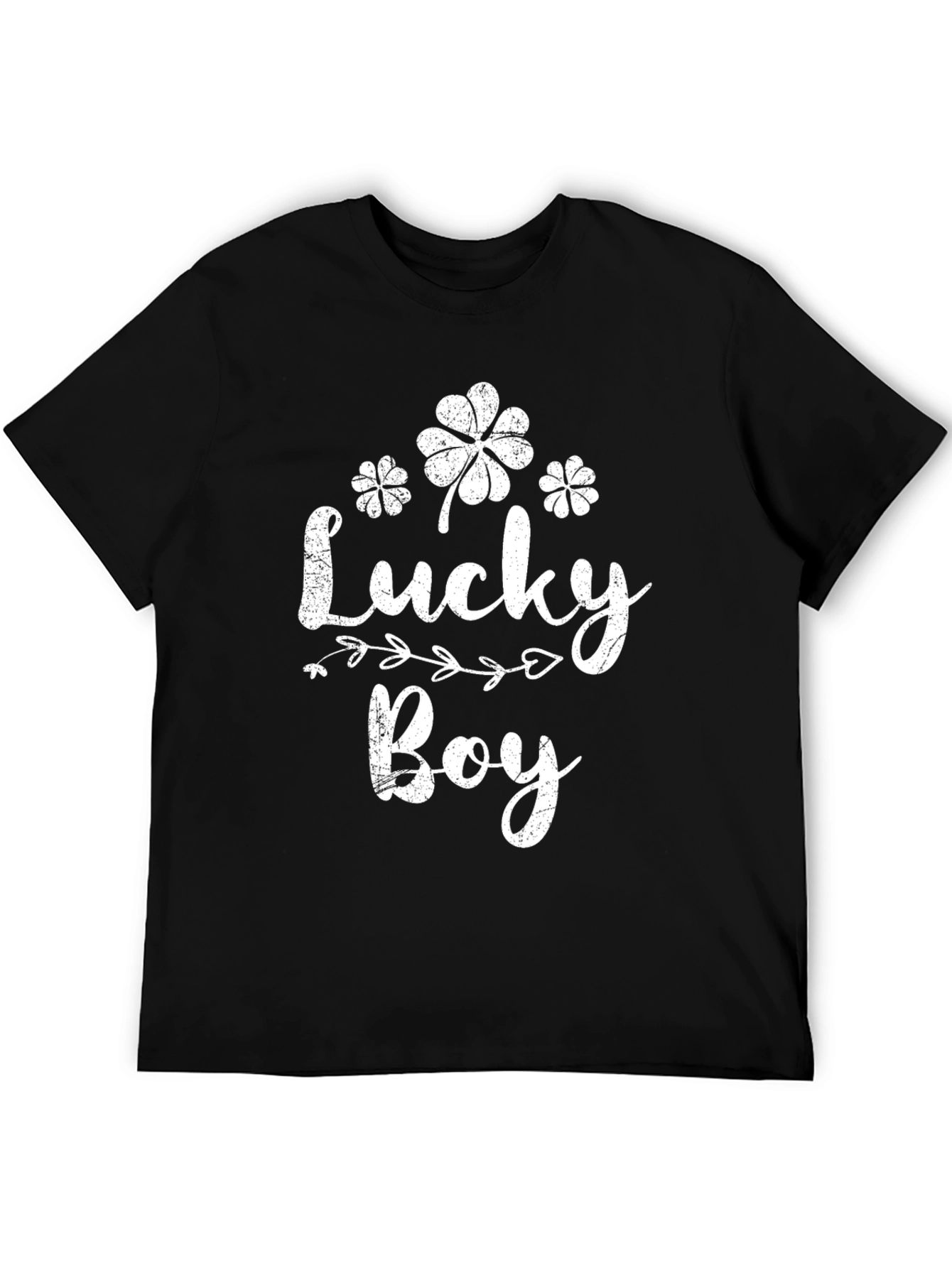 Lucky Boy T-Shirt - St. Patricks Day Clover Design