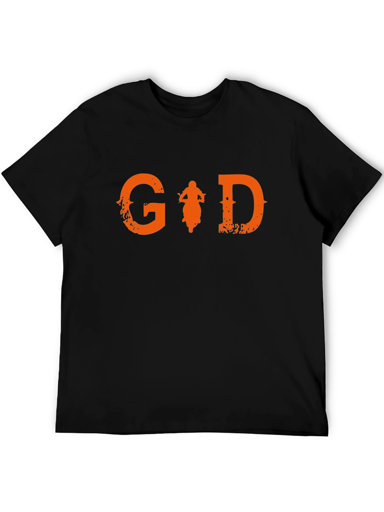 Motorcycle Graphic Tee - Ride with God!