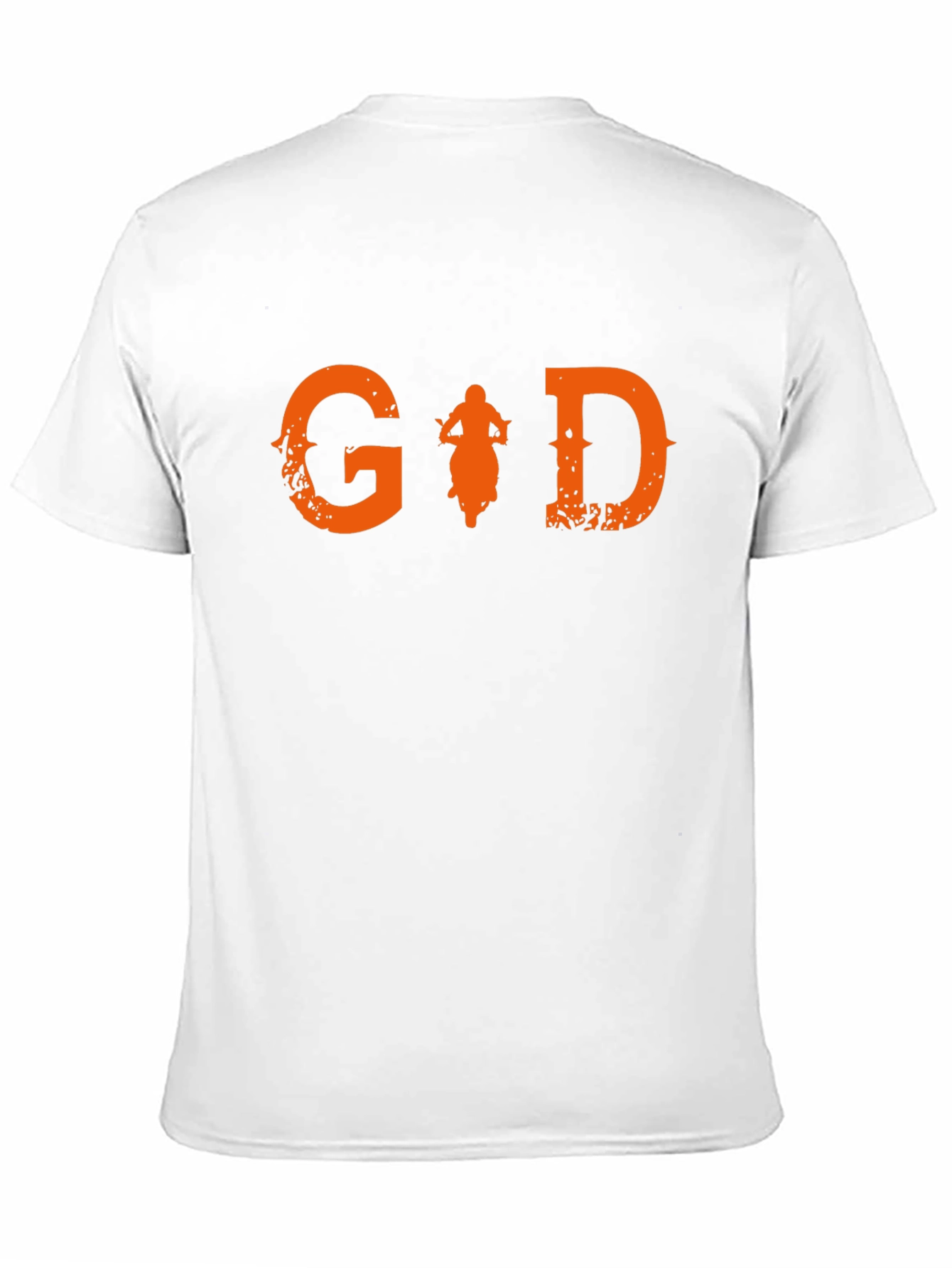 Motorcycle Graphic Tee - Ride with God!