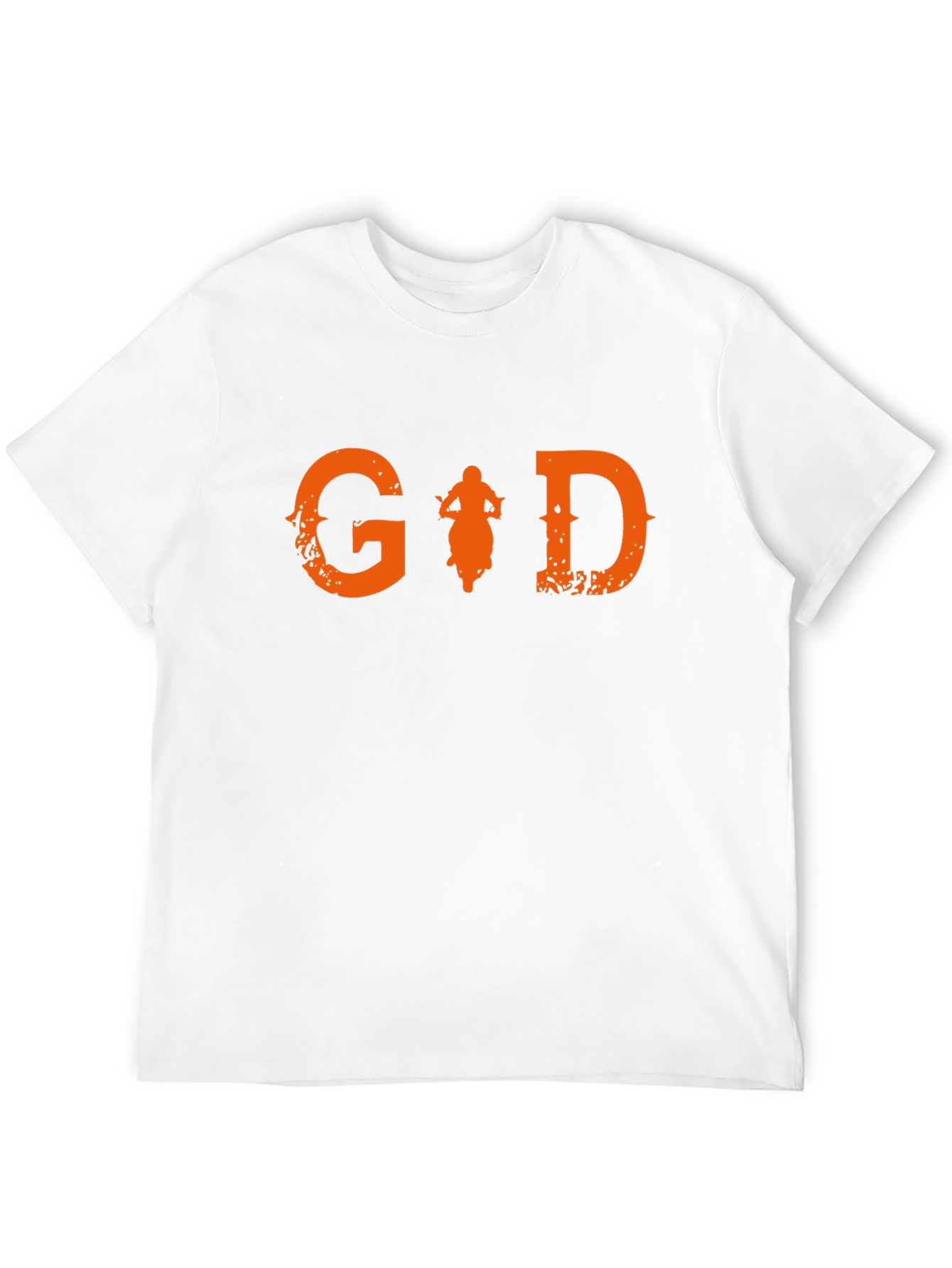 Motorcycle Graphic Tee - Ride with God!