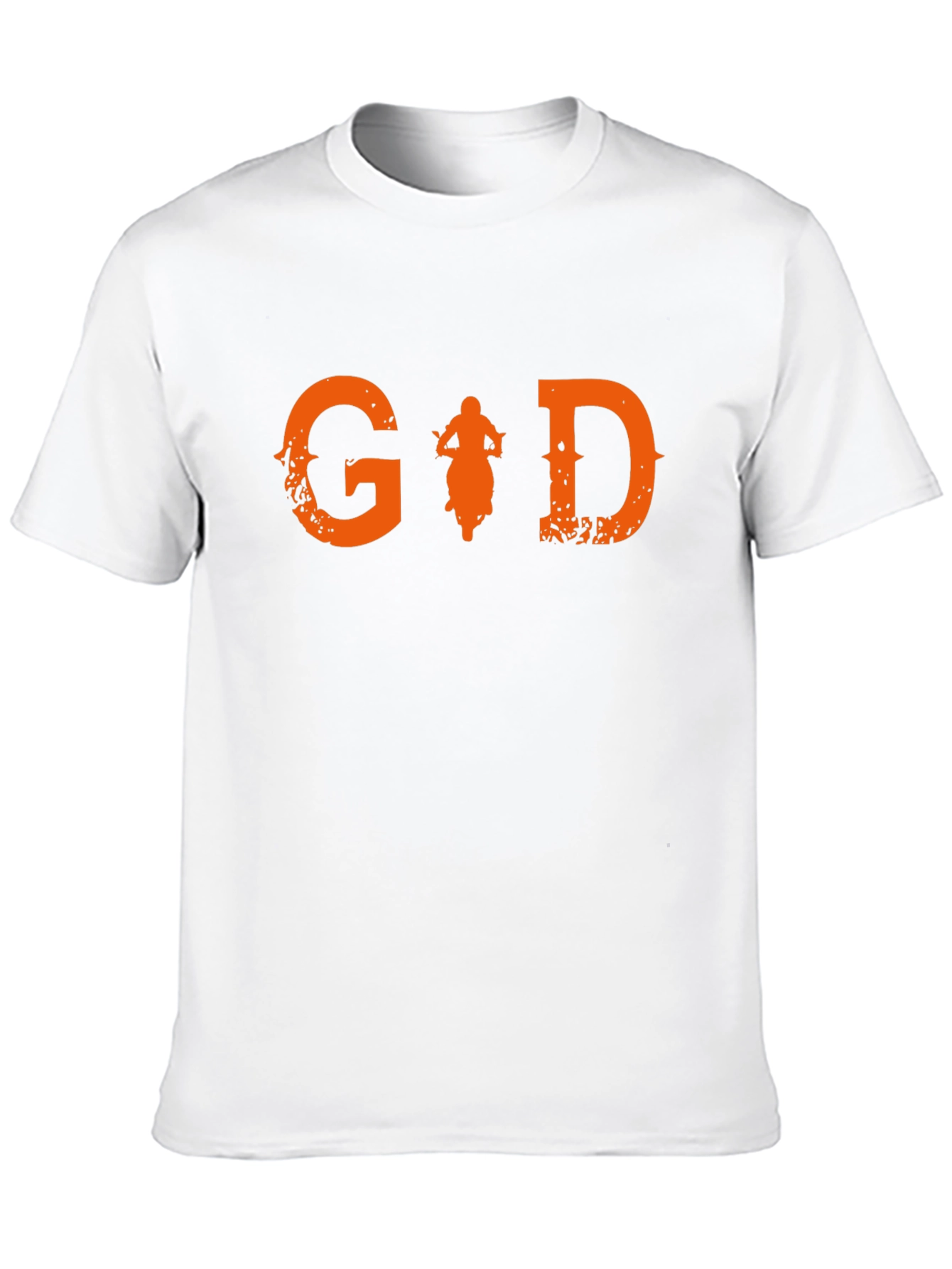 Motorcycle Graphic Tee - Ride with God!