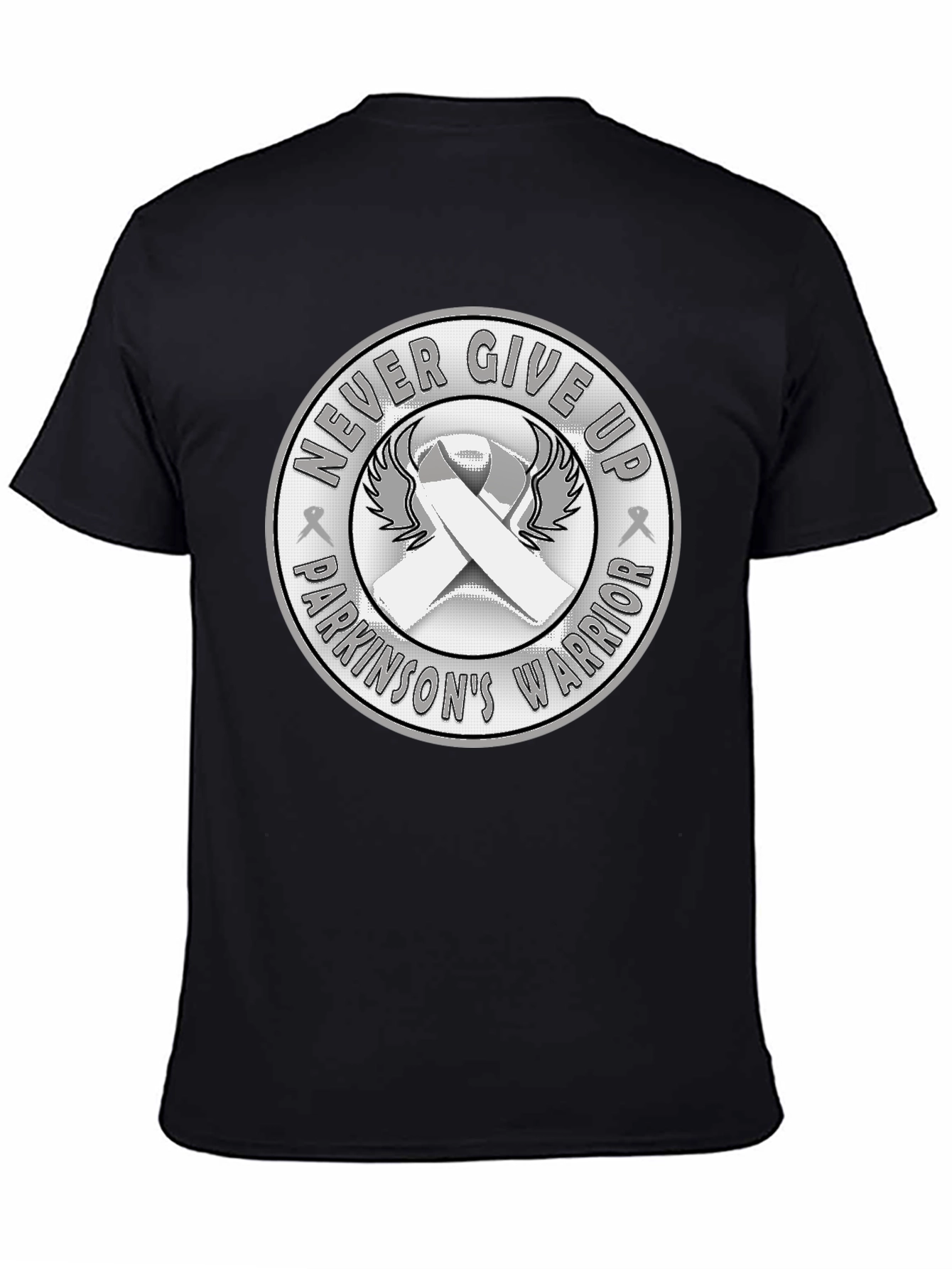 Parkinsons Warrior Never Give Up T-Shirt