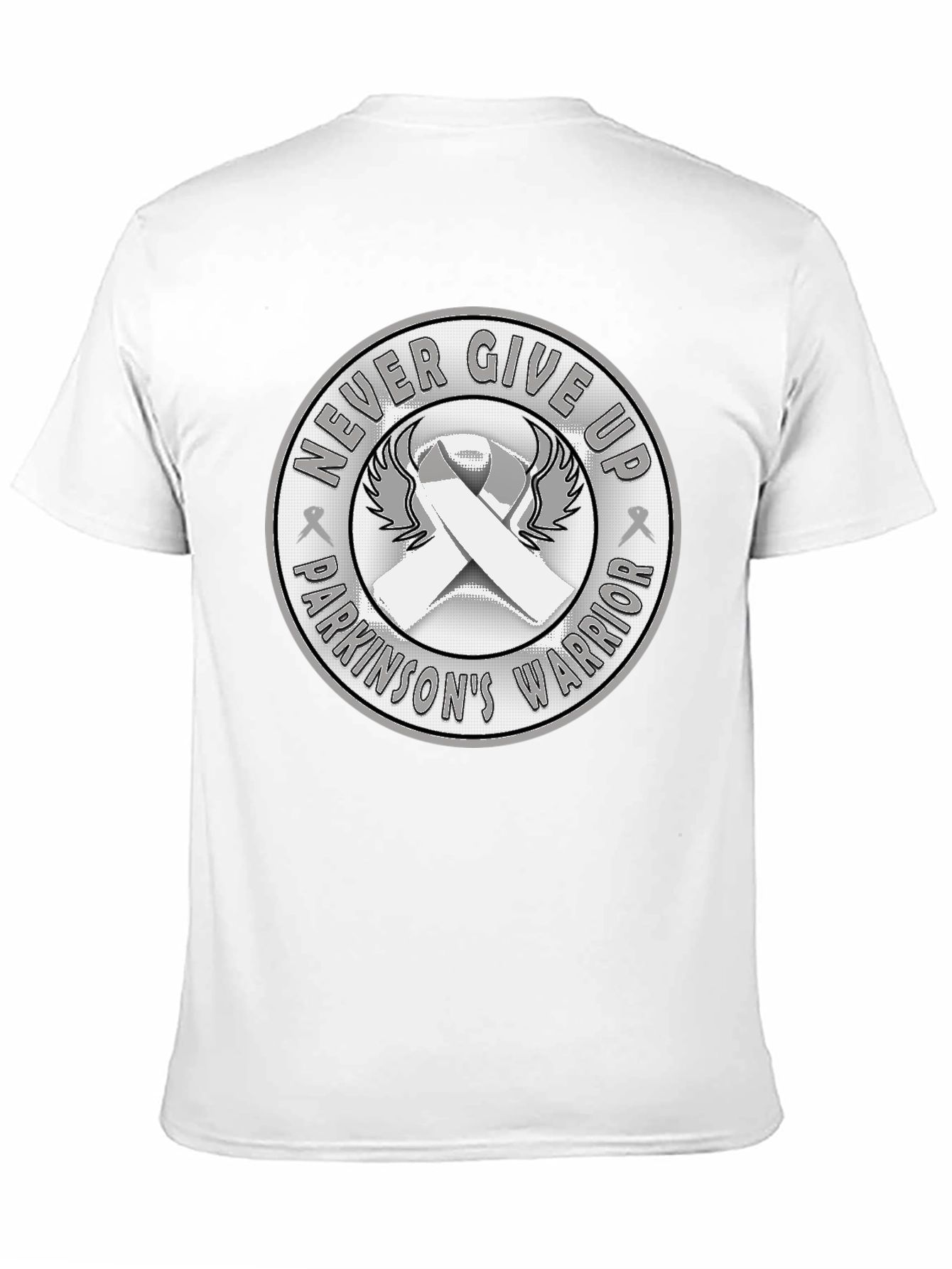 Parkinsons Warrior Never Give Up T-Shirt