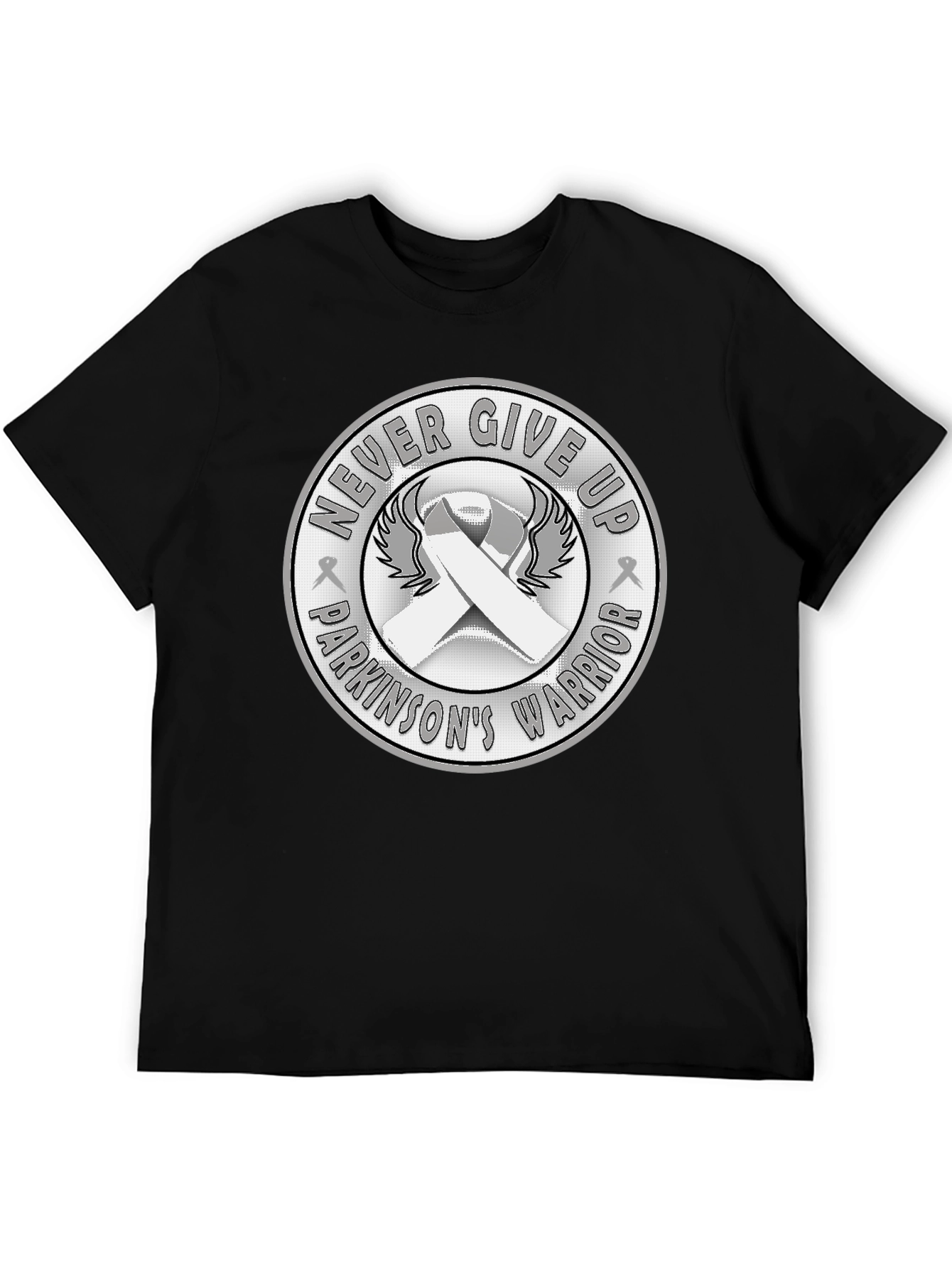 Parkinsons Warrior Never Give Up T-Shirt