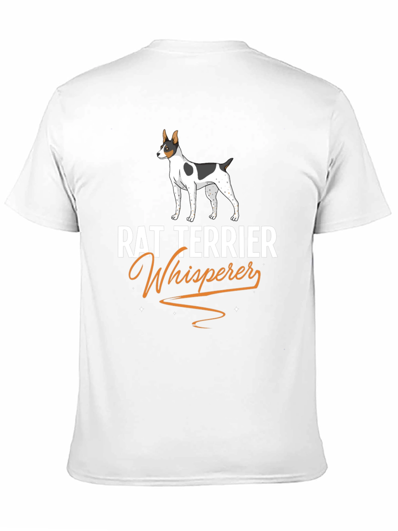 Rat Terrier Whisperer Black T-Shirt