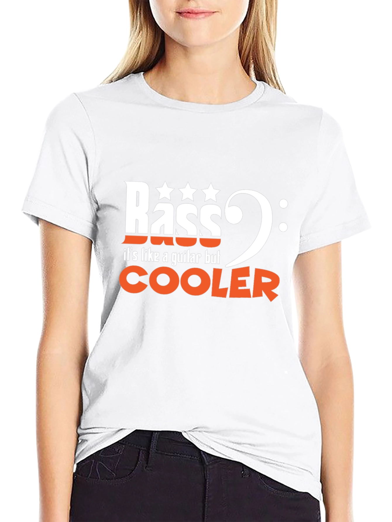 Bass Guitar T-Shirt: Its Like a Guitar But Cooler!
