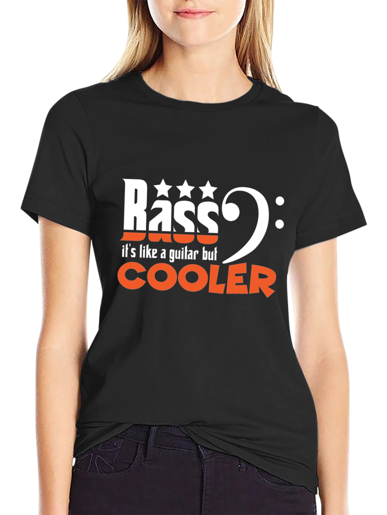 Bass Guitar T-Shirt: Its Like a Guitar But Cooler!