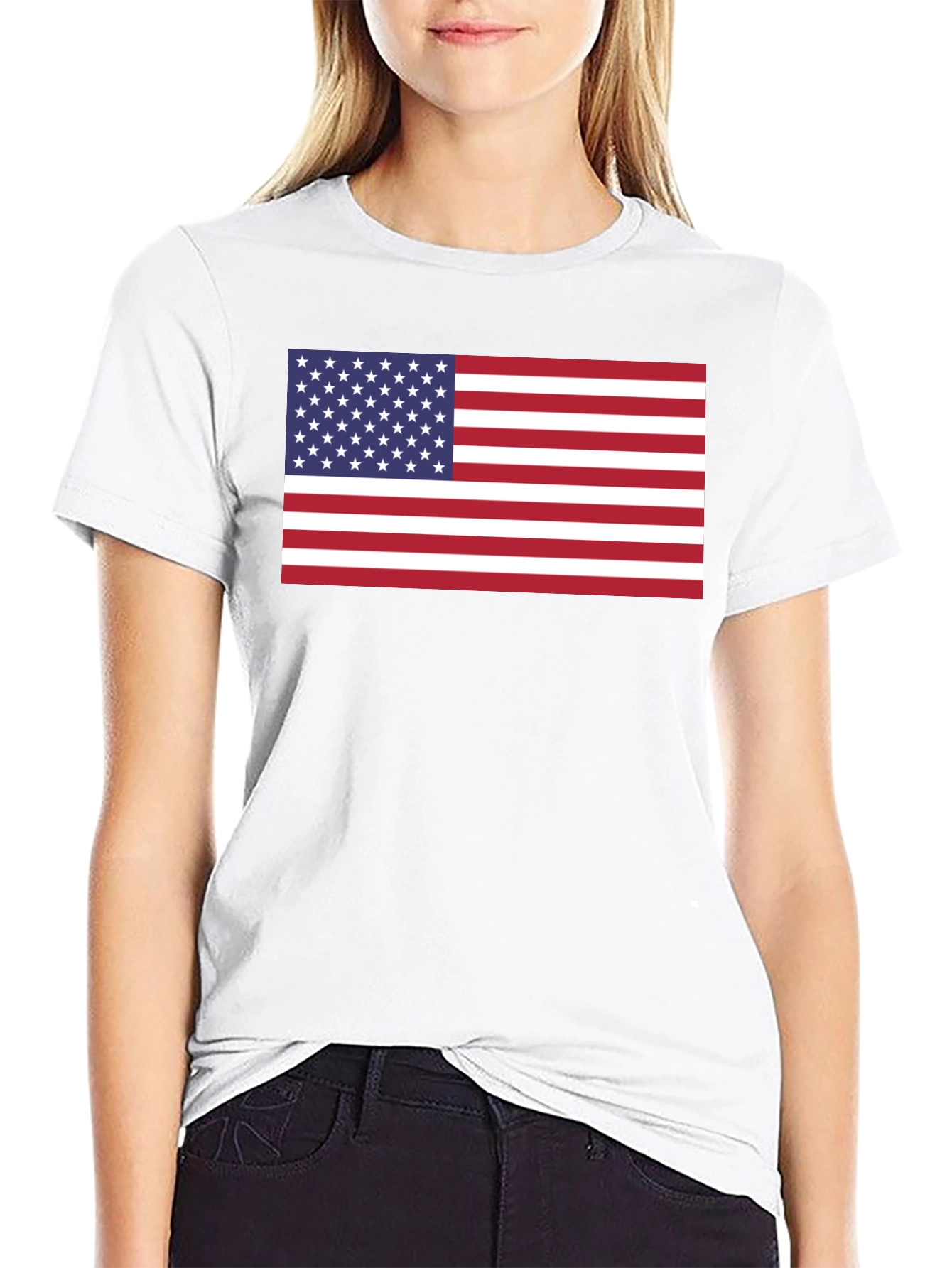 American Flag T-Shirt - Patriotic Pride