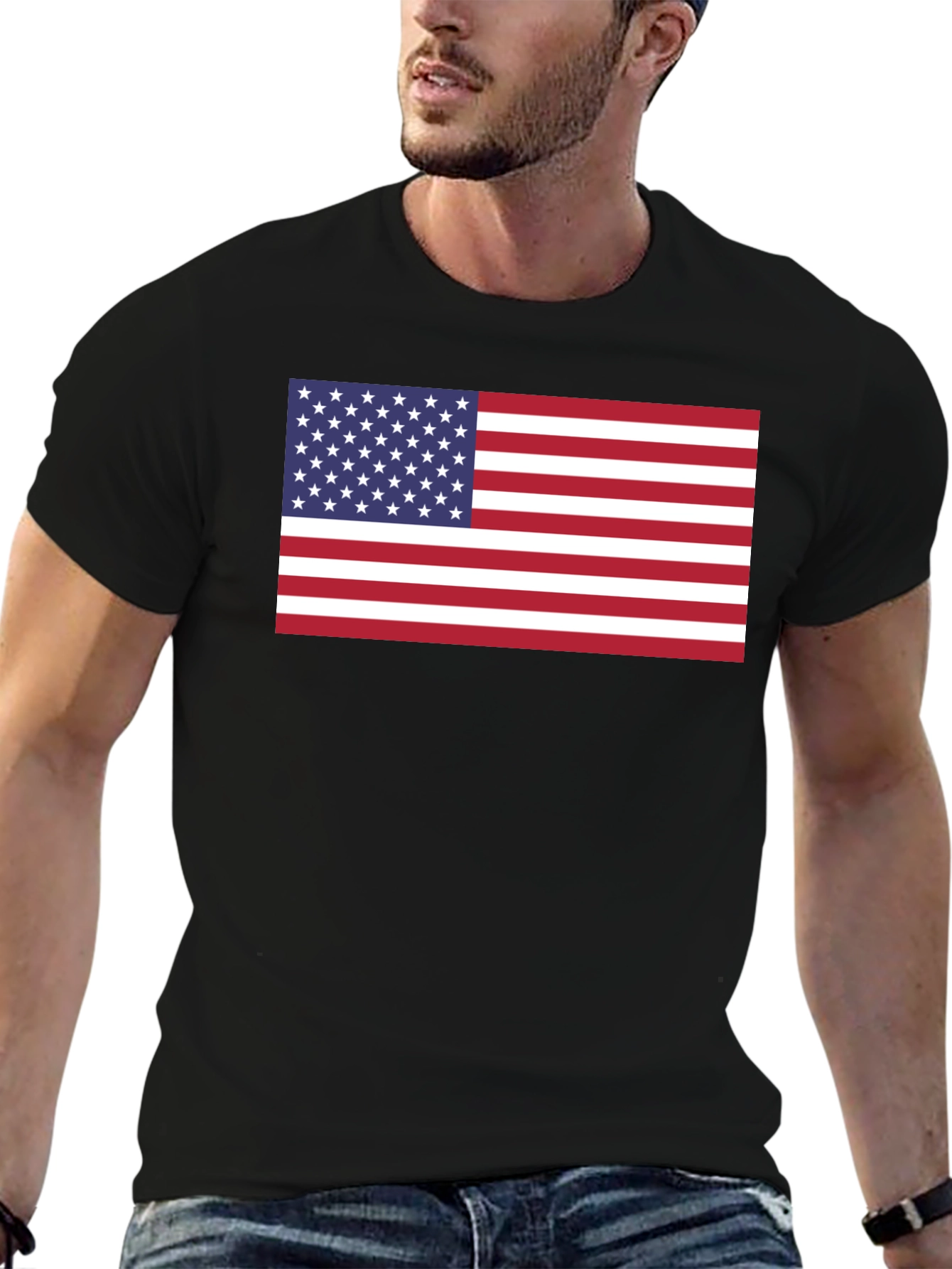 American Flag T-Shirt - Patriotic Pride