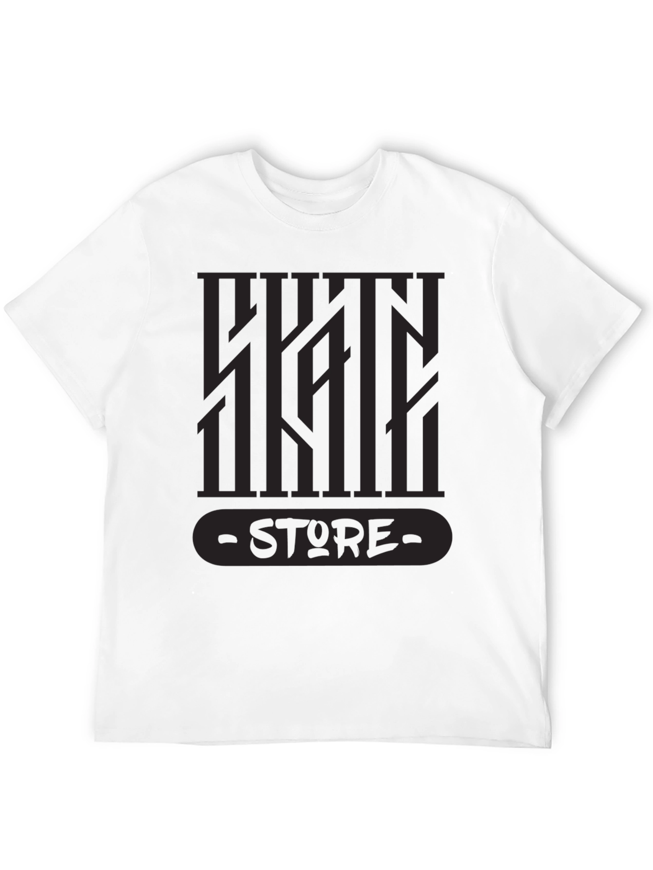 Urban Style Graphic Tee - Dark Design