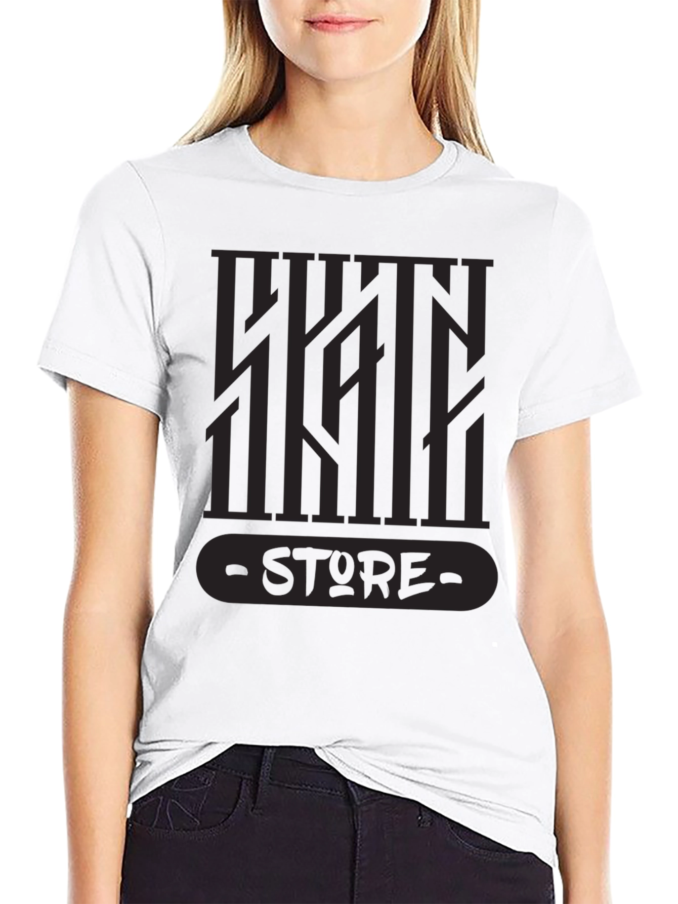 Urban Style Graphic Tee - Dark Design