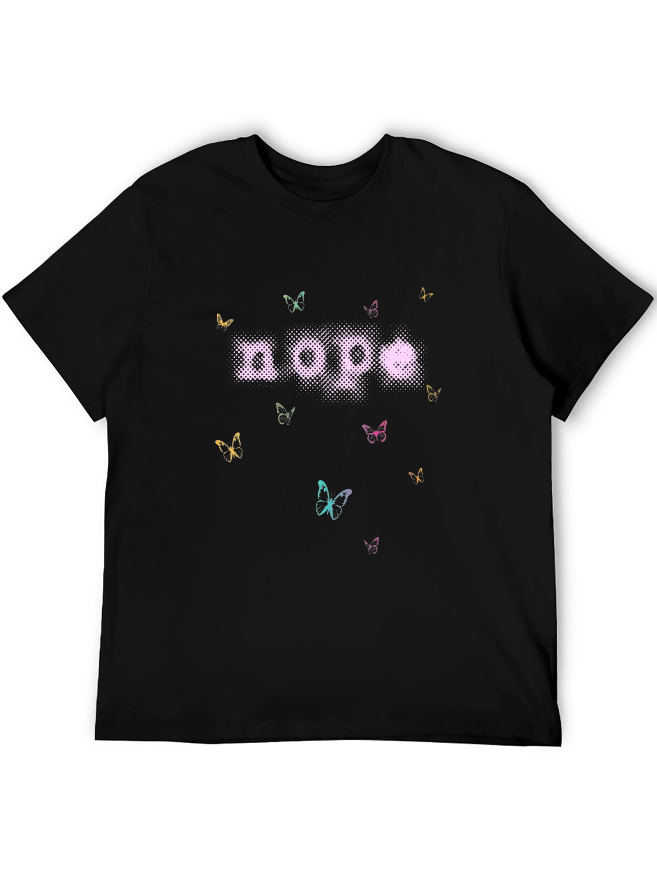 Nope Butterfly Graphic T-Shirt