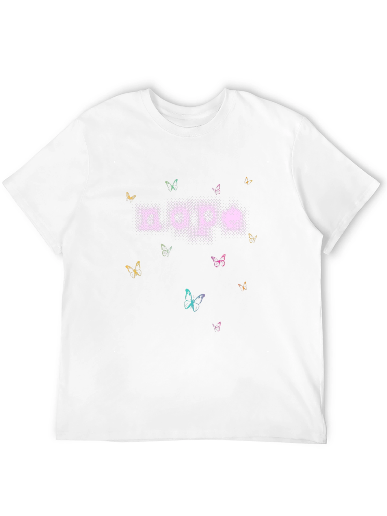 Nope Butterfly Graphic T-Shirt