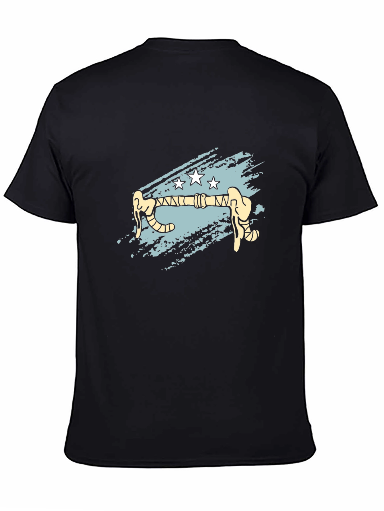 Bike Handlebar Graphic T-Shirt - Cyclist Tee