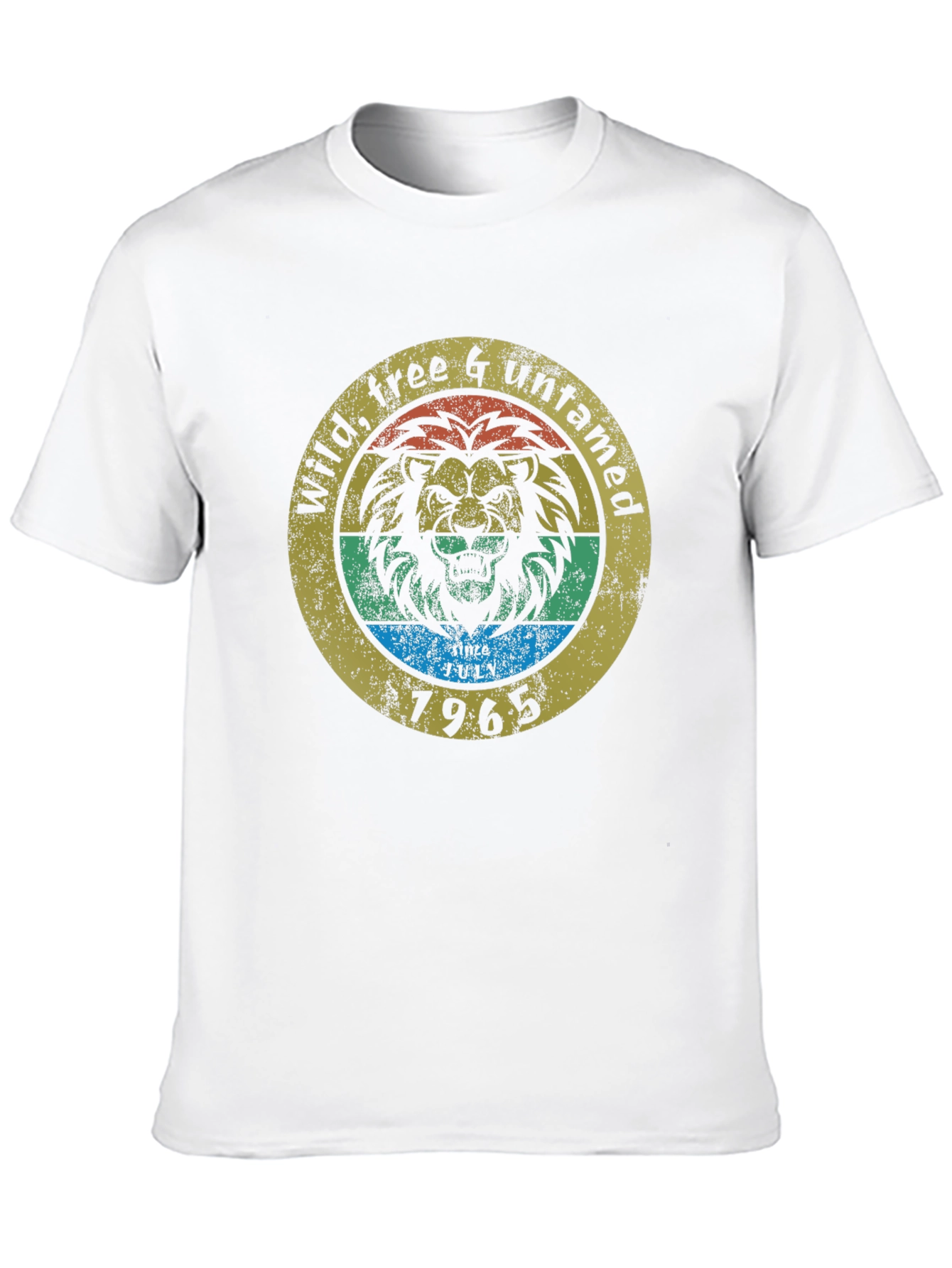 Wild Free & Untamed Lion Graphic Tee