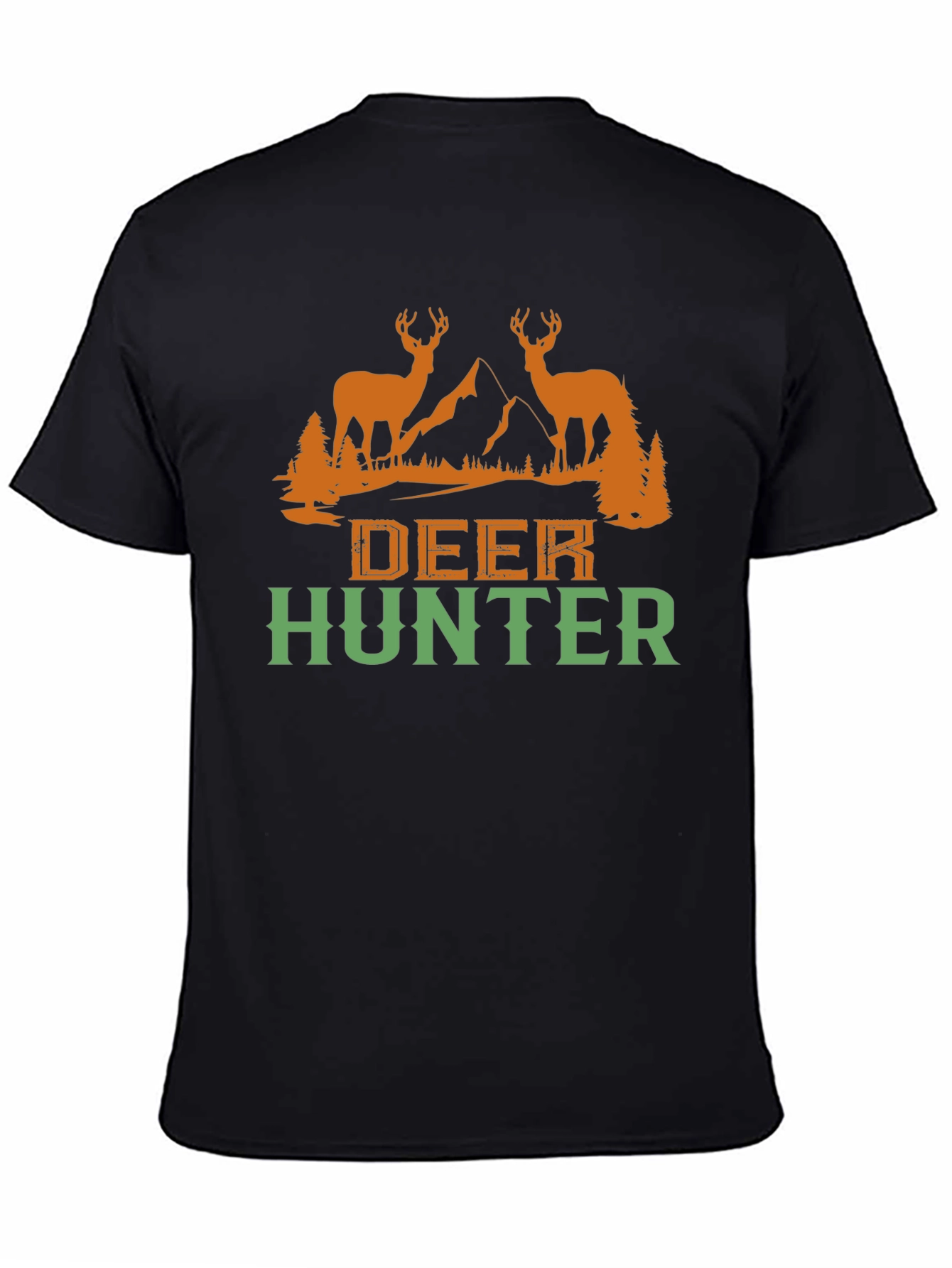 Deer Hunter Graphic Tee - Hunting Outdoors T-Shirt