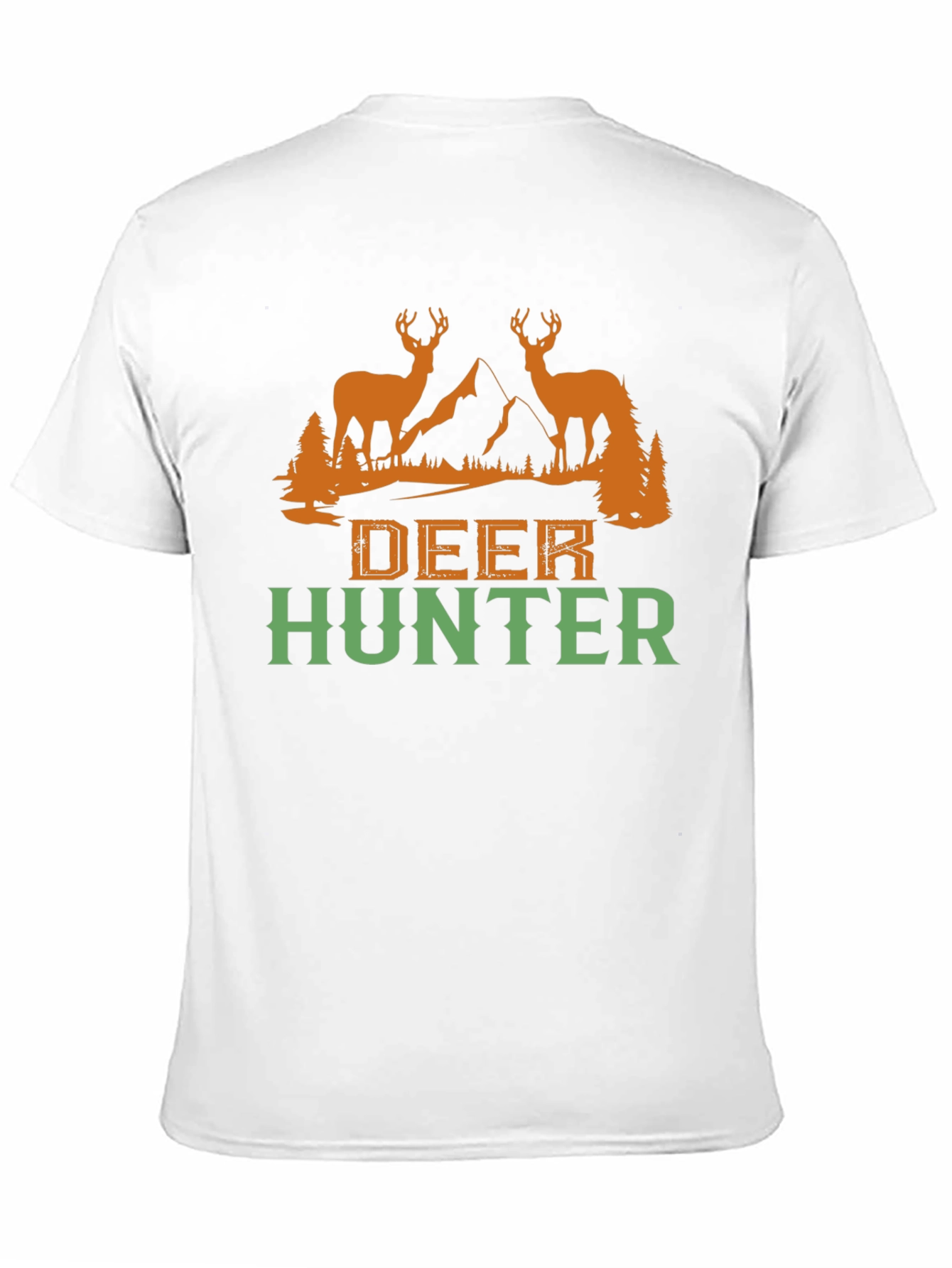 Deer Hunter Graphic Tee - Hunting Outdoors T-Shirt