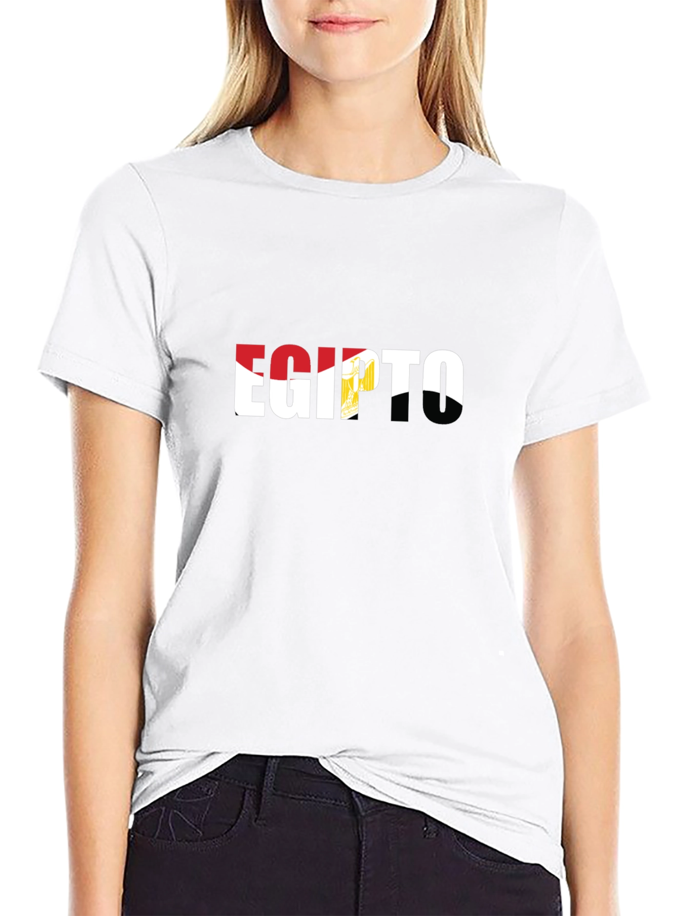Egipto Graphic Tee - Black