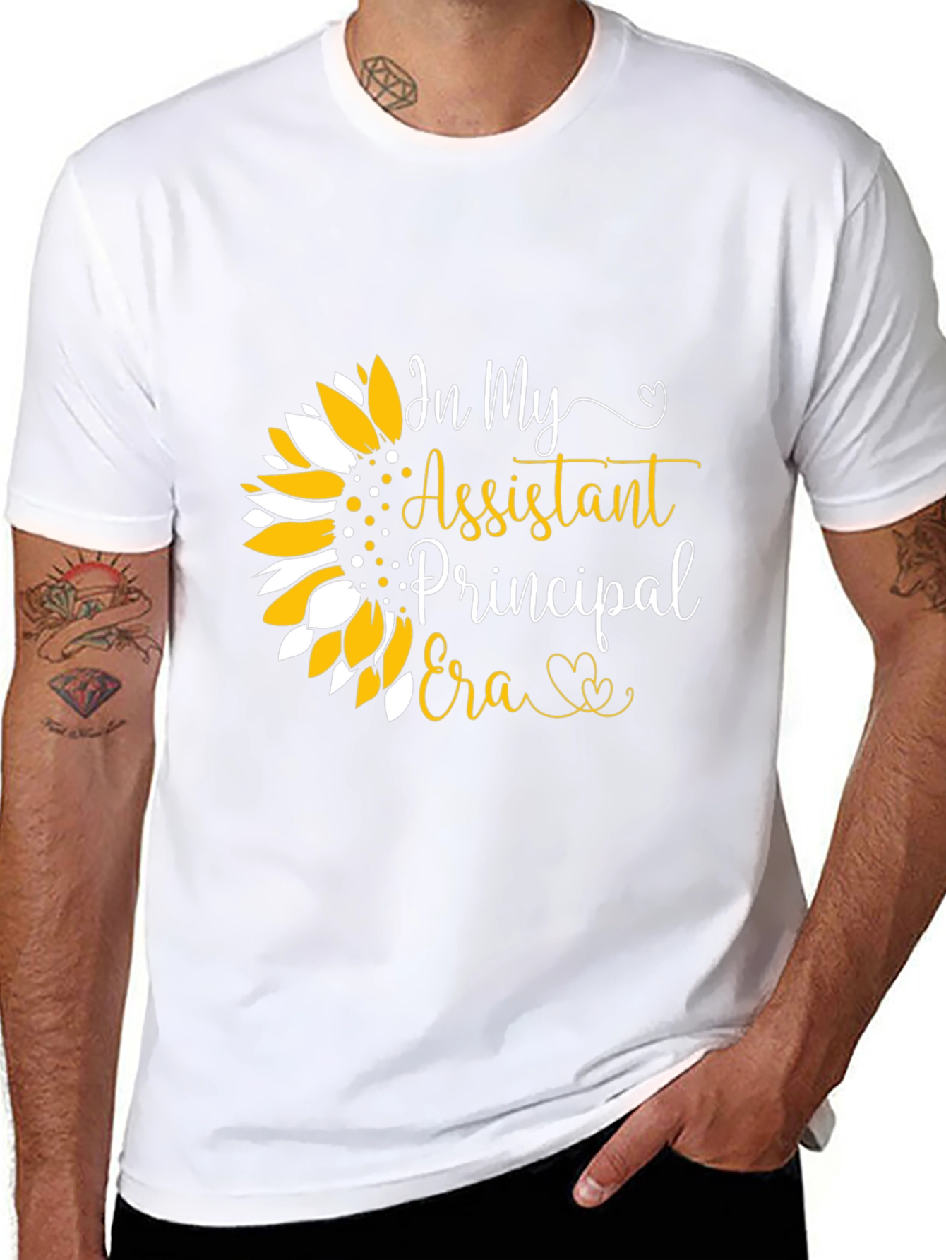Assistant Principal Era Sunflower T-Shirt