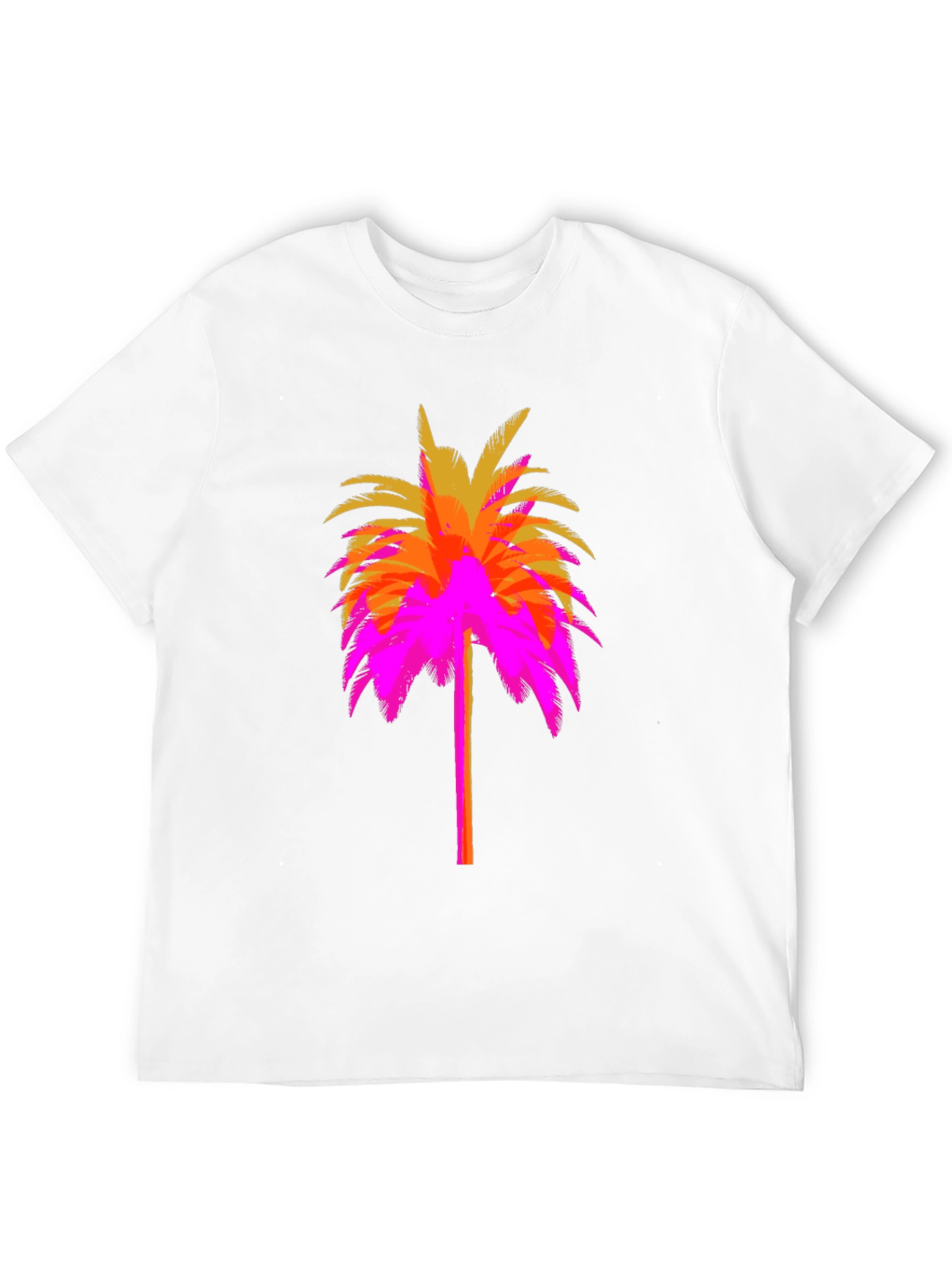 Vibrant Palm Tree Graphic Tee